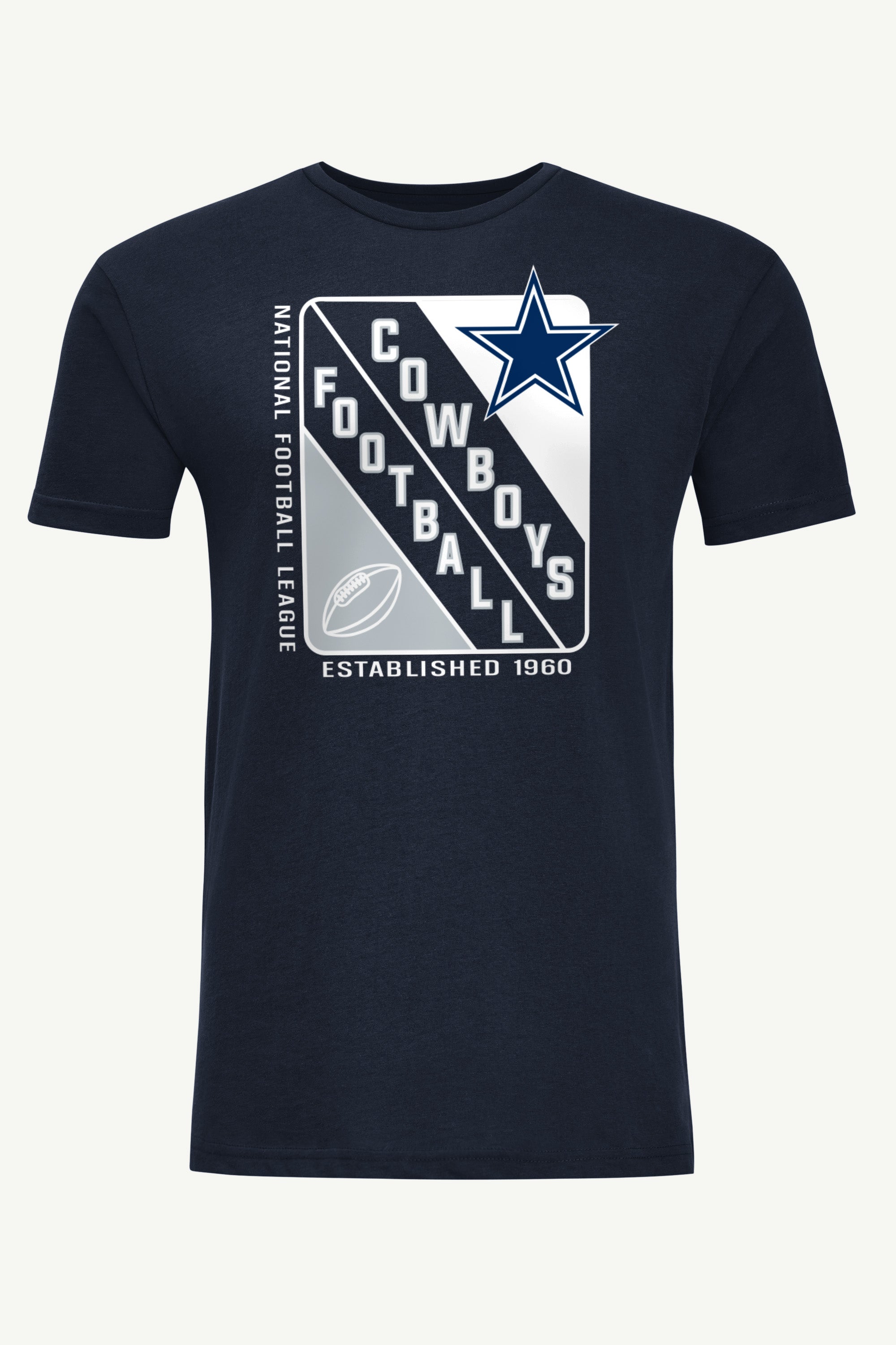 MENS DALLAS COWBOYS SHIELD LOGO T SHIRT View 1