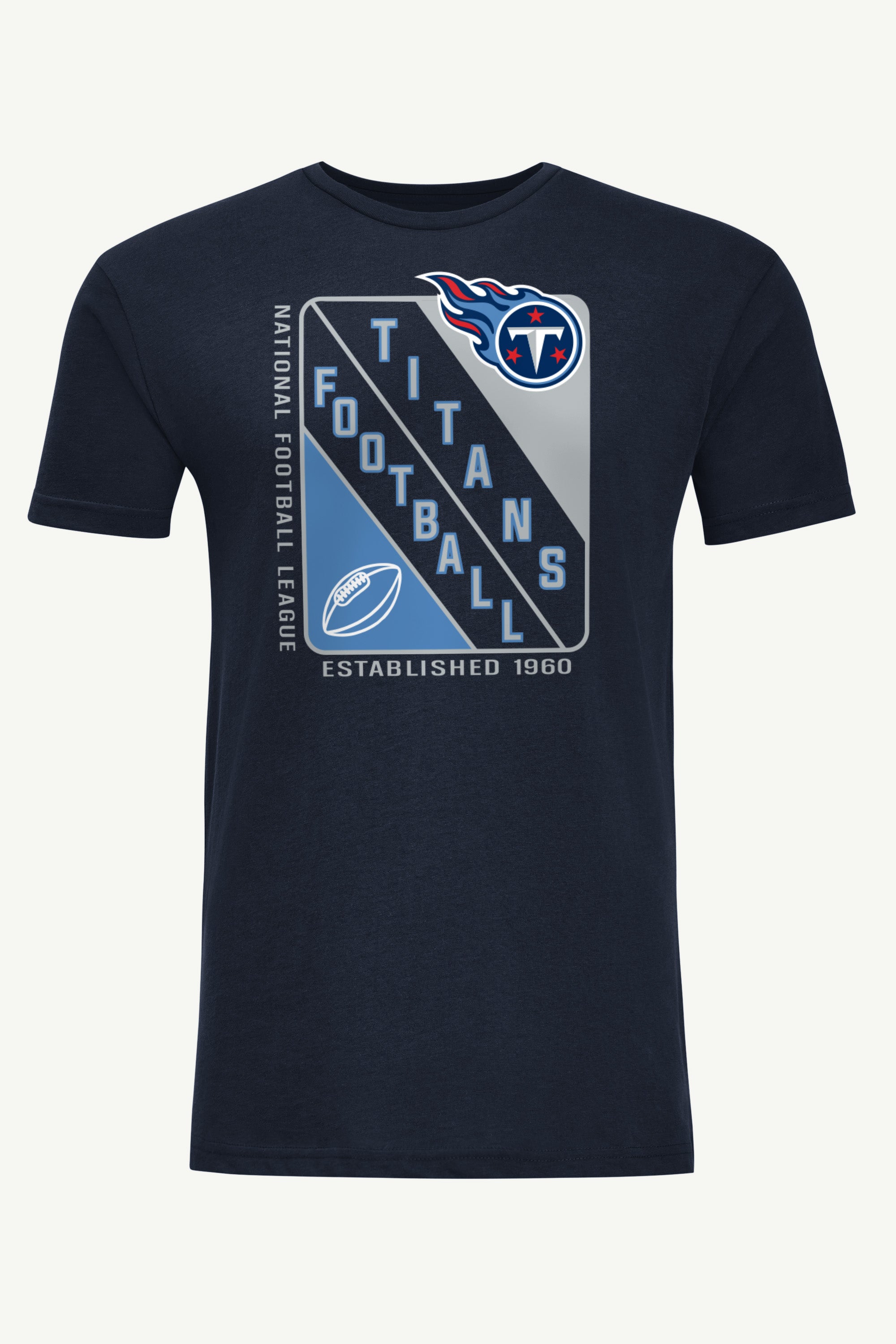 MENS TENNESSEE TITANS SHIELD LOGO T SHIRT View 1 | NFL