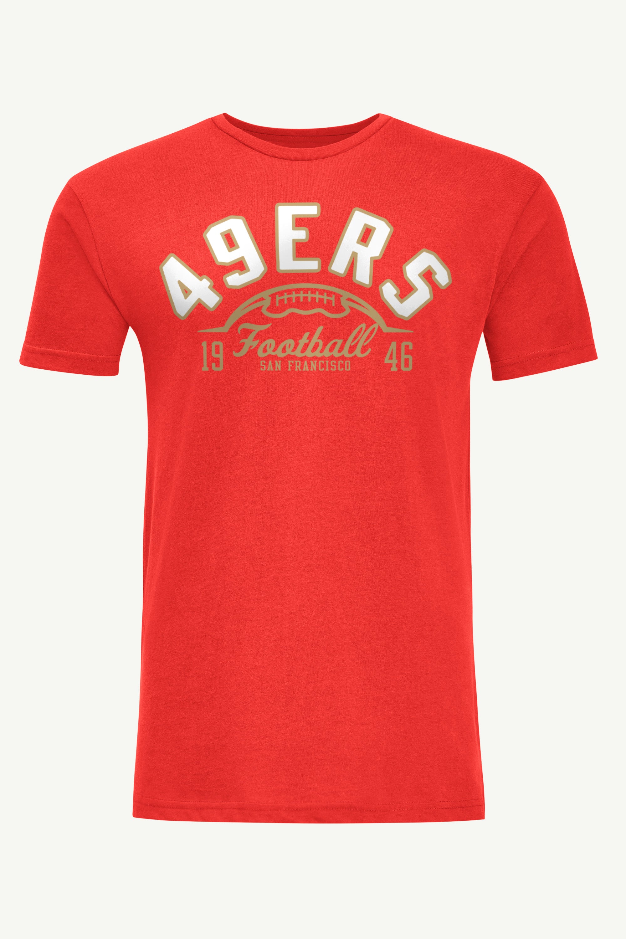MENS SAN FRANCISCO 49ERS HALF BALL T SHIRT View 1 | San Francisco 49ers