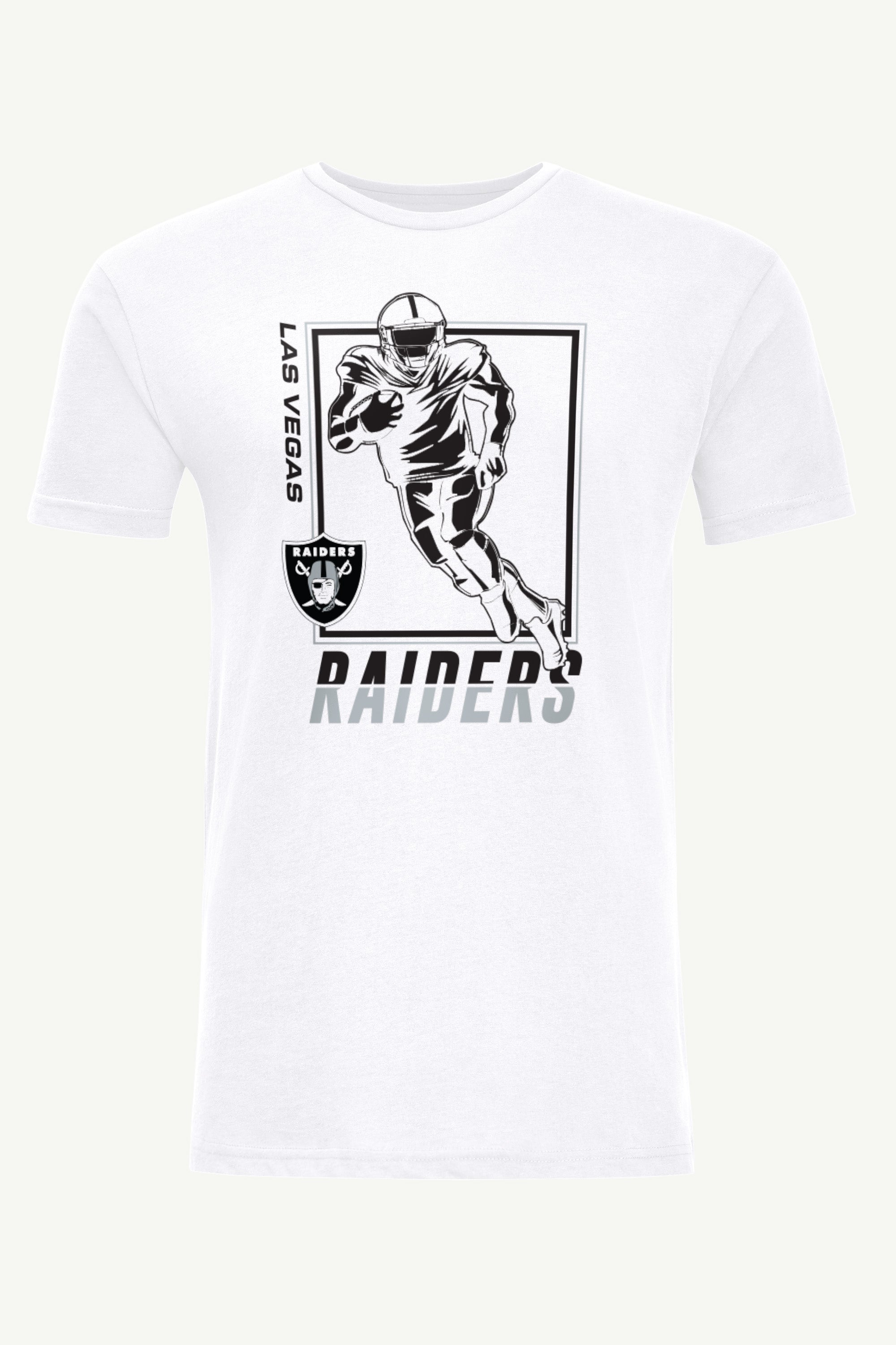 Mens Las Vegas Raiders Player Grid T Shirt NFL Starter