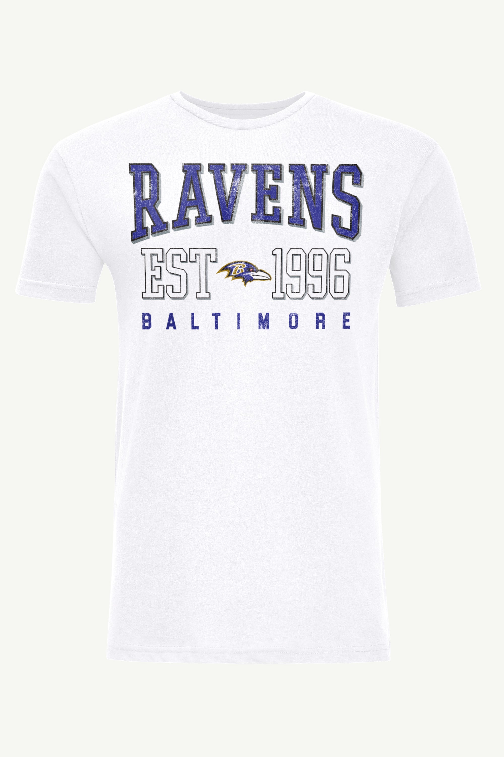 MENS BALTIMORE RAVENS RETRO T SHIRT View 1 | Baltimore Ravens