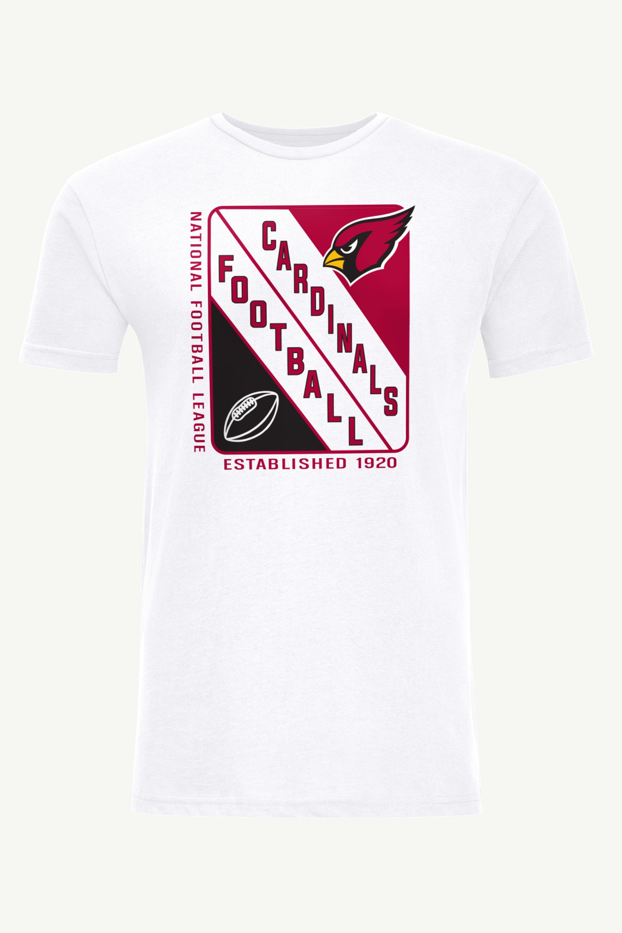 MENS ARIZONA CARDINALS SHIELD LOGO T SHIRT View 1 | Arizona Cardinals