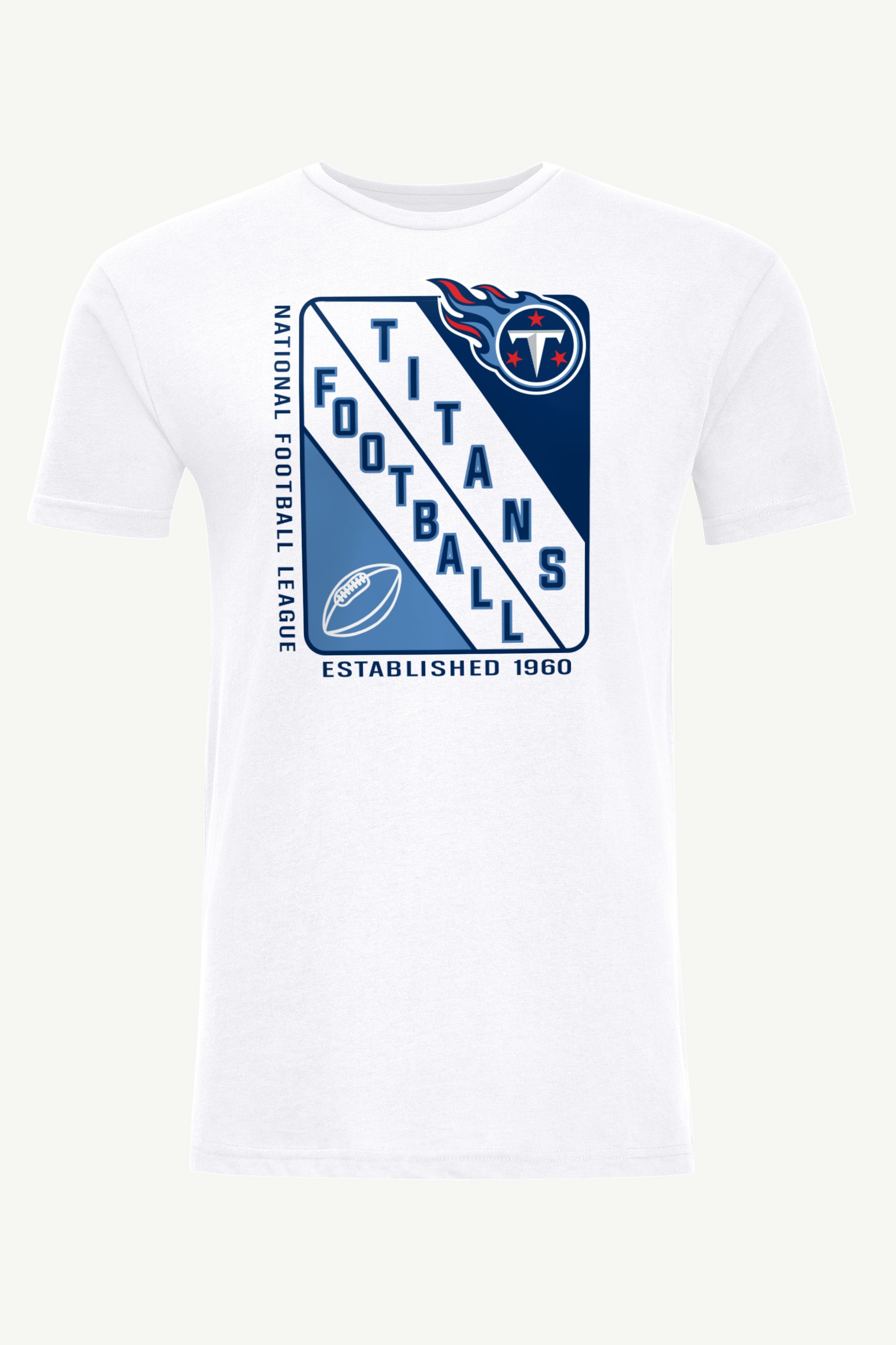 MENS TENNESSEE TITANS SHIELD LOGO T SHIRT View 1 | NFL MENS TENNESSEE TITANS SHIELD LOGO T SHIRT View 1 | NFL