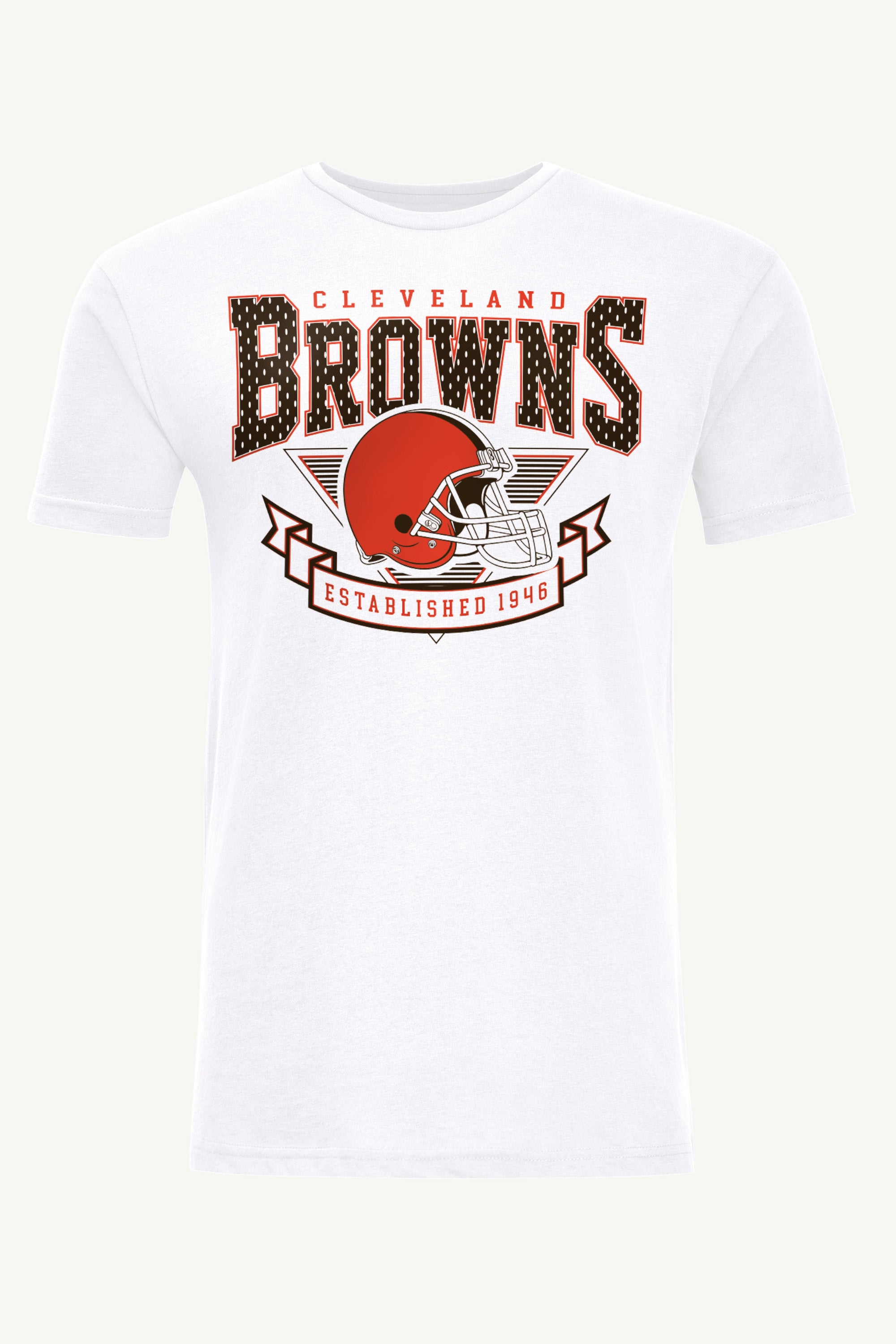 MENS CLEVELAND BROWNS 80's INSPIRED T SHIRT View 1 | Cleveland Browns MENS CLEVELAND BROWNS 80's INSPIRED T SHIRT View 1 | Cleveland Browns