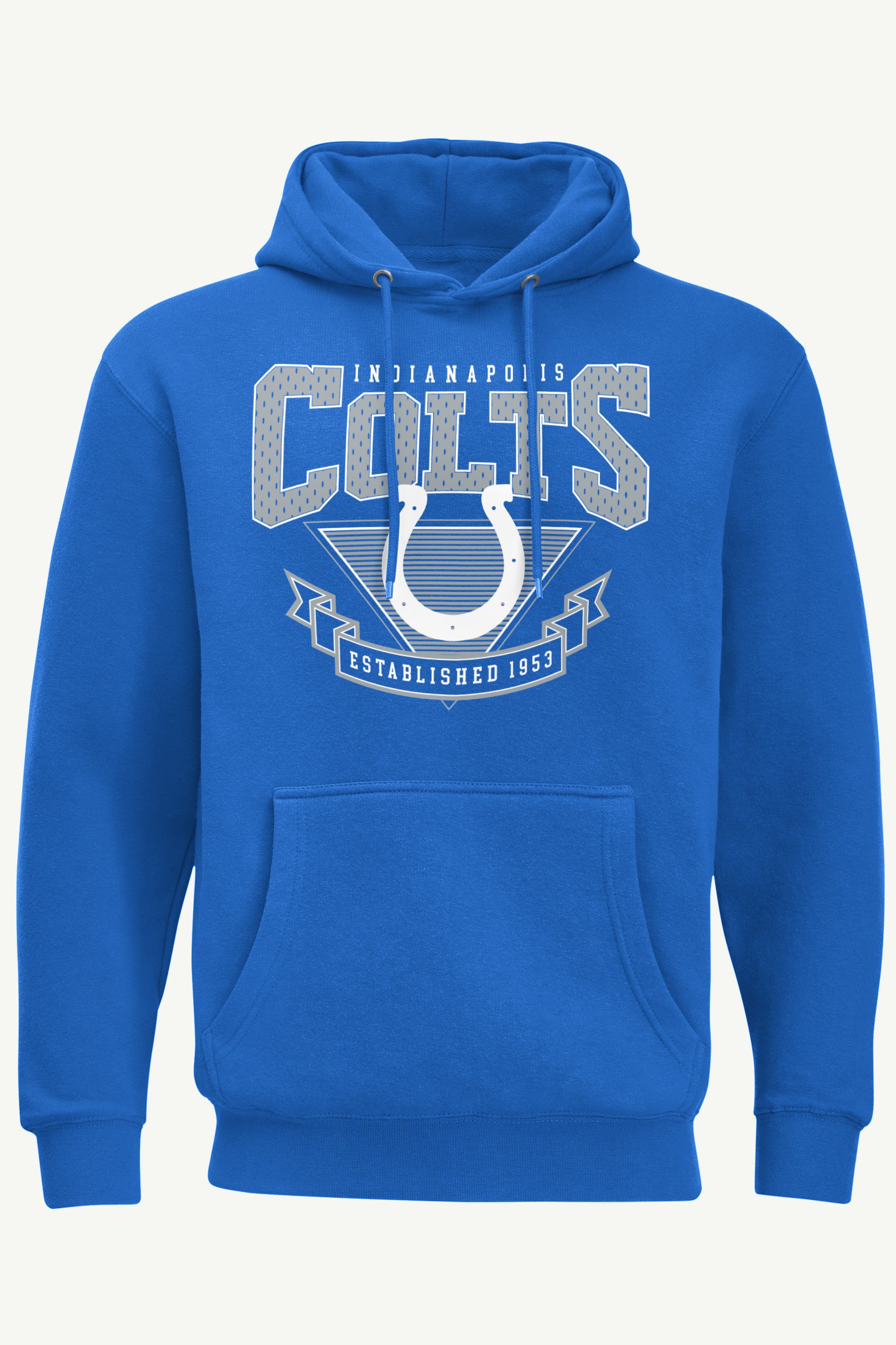 MENS INDIANAPOLIS COLTS 80's INSPIRED HOODIE View 1 | Indianapolis Colts