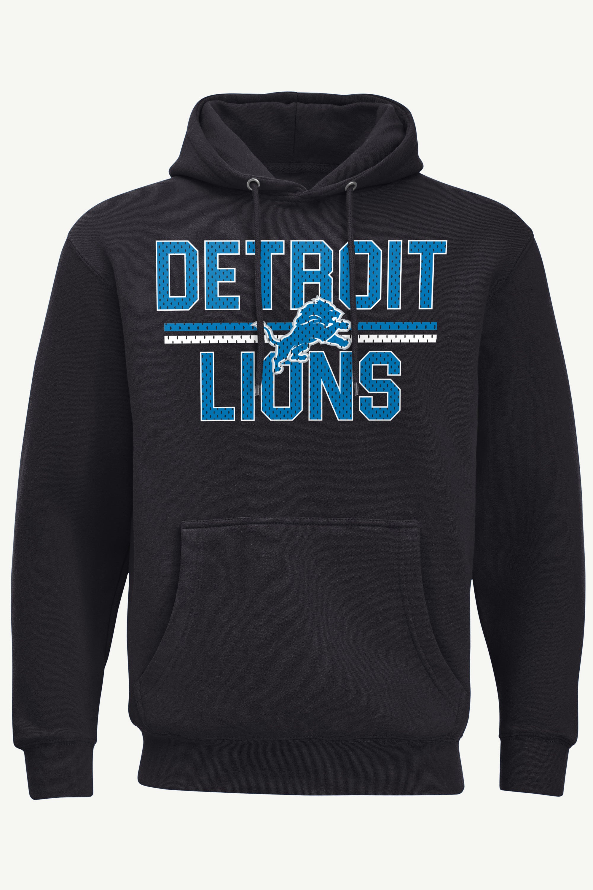 MENS DETROIT LIONS MESH LOOK HOODIE View 1 | NFL