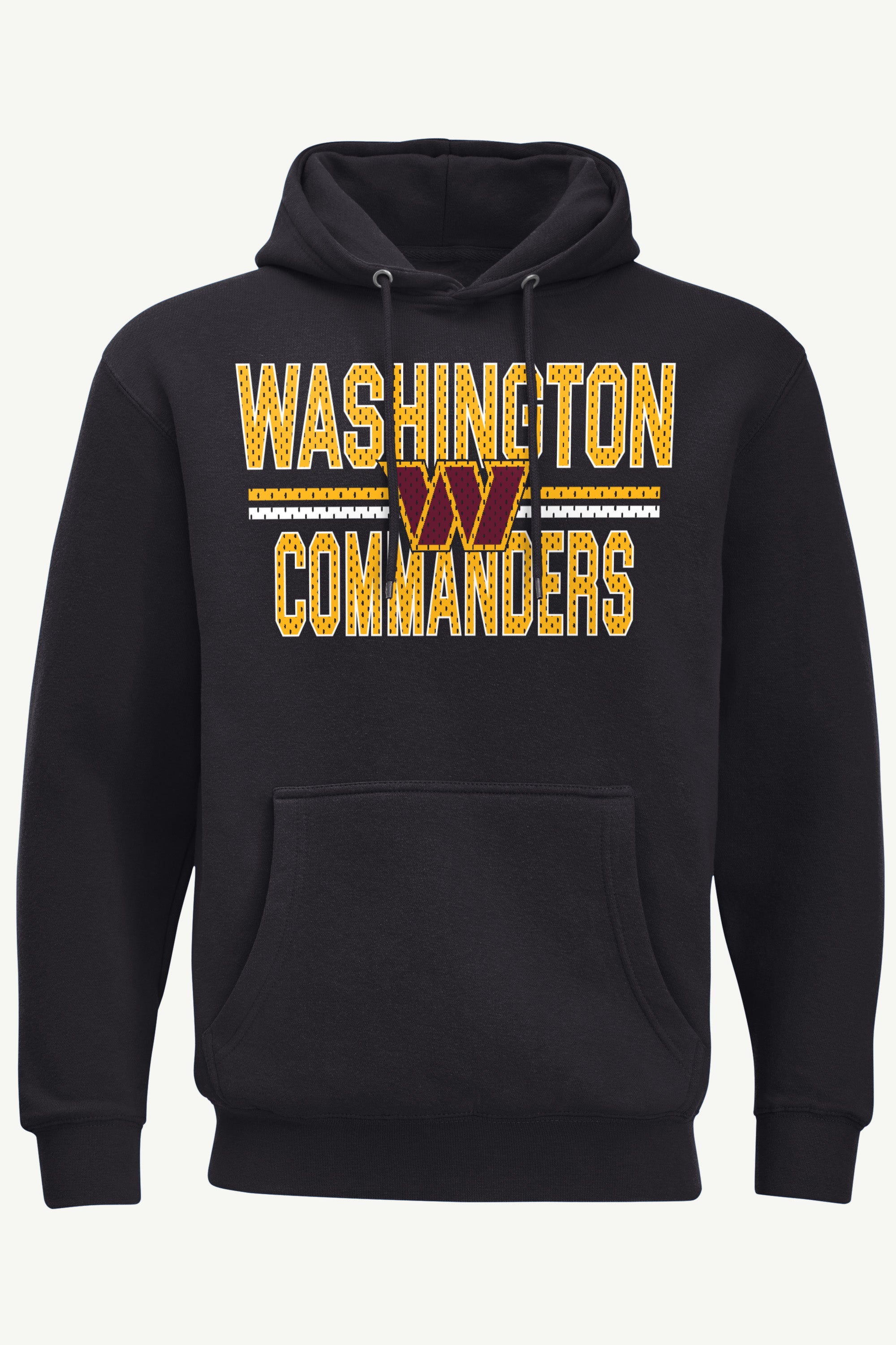 MENS WASHINGTON COMMANDERS MESH LOOK HOODIE View 1 | Washington Commanders