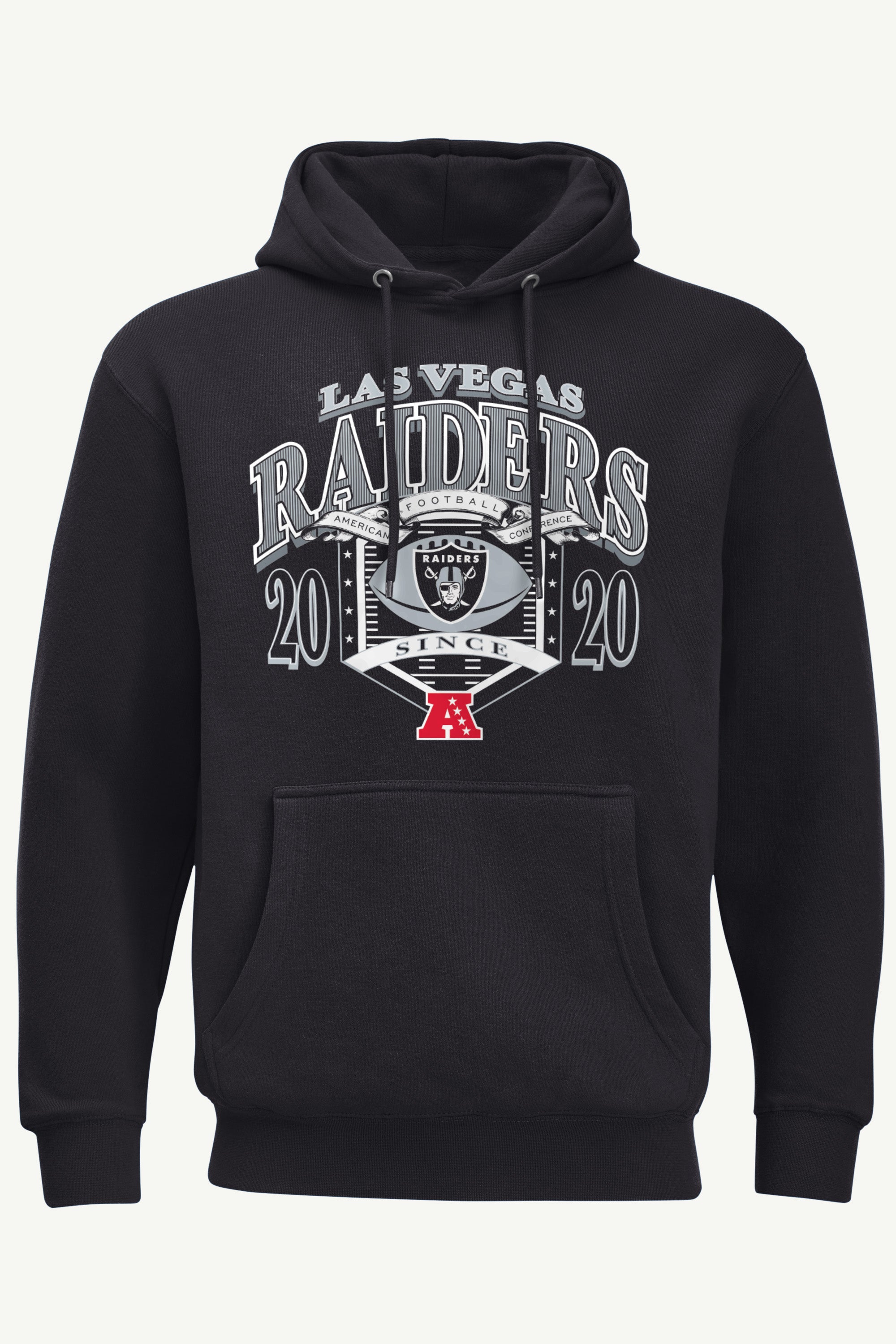 MENS LAS VEGAS RAIDERS 80s INSPIRED FIELD HOODIE View 1