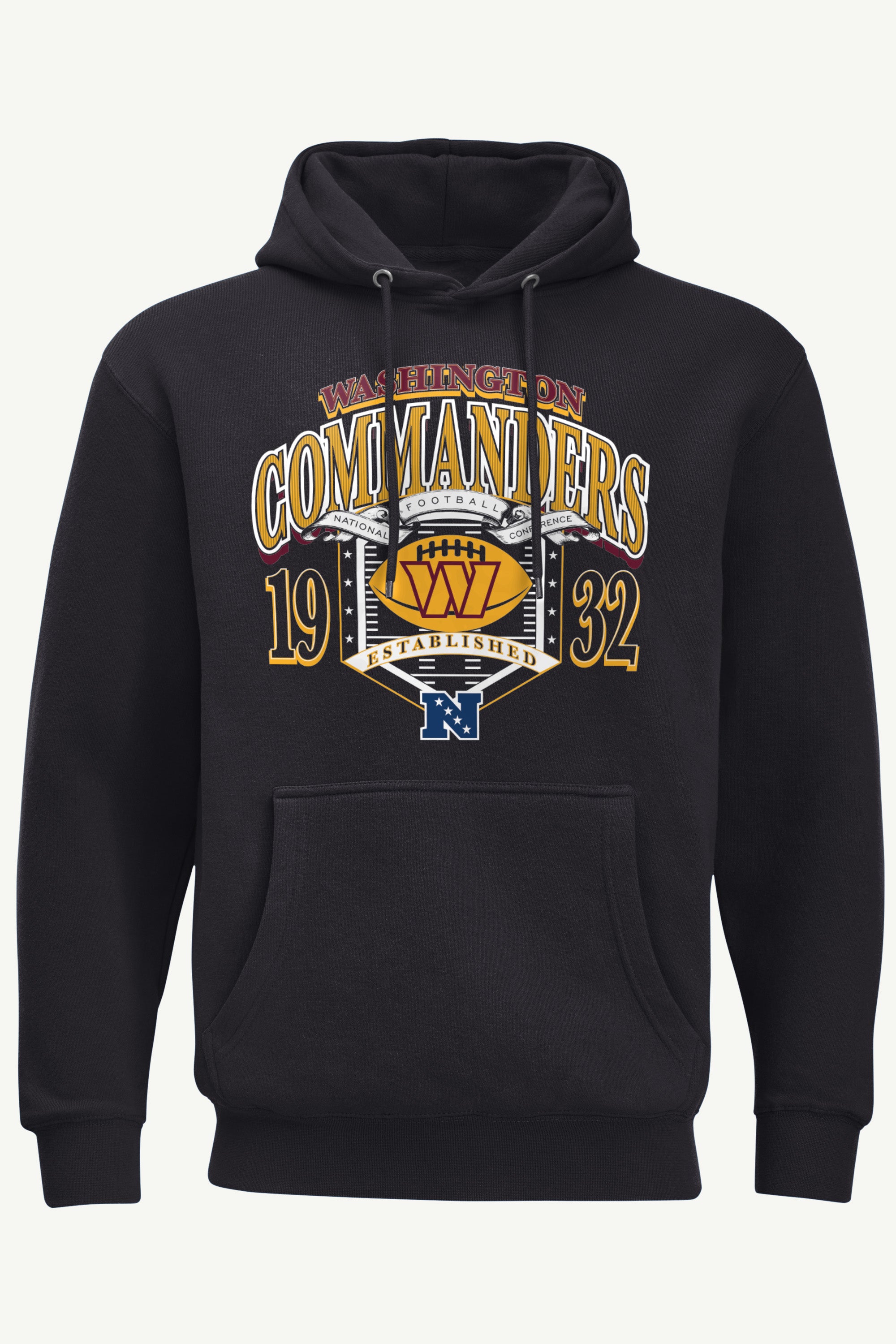 MENS WASHINGTON COMMANDERS 80 INSPIRED FIELD HOODIE View 1 | Washington Commanders