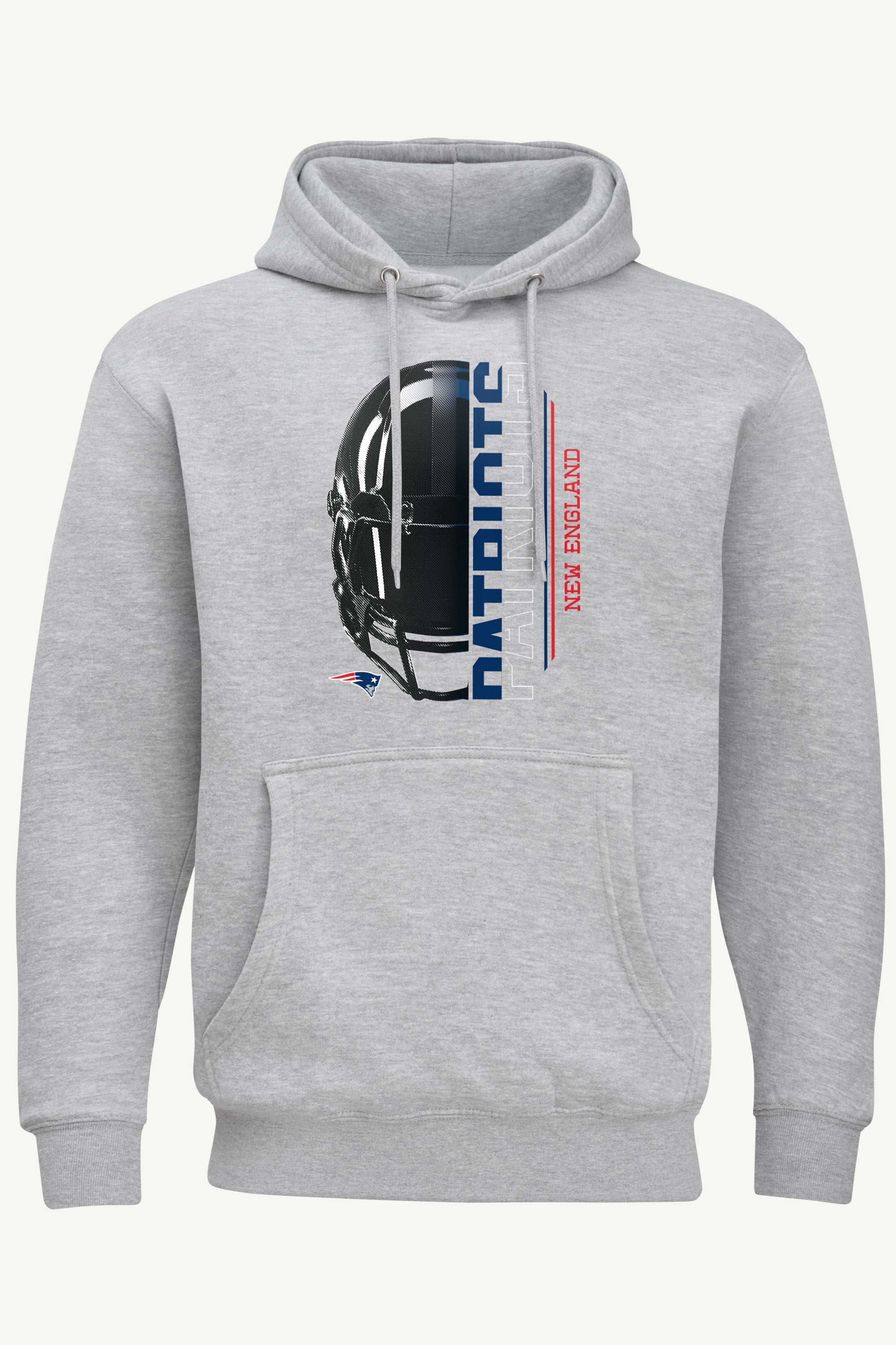 MENS NEW ENGLAND PATRIOTS HALF HELMET HOODIE View 1 | New England Patriots