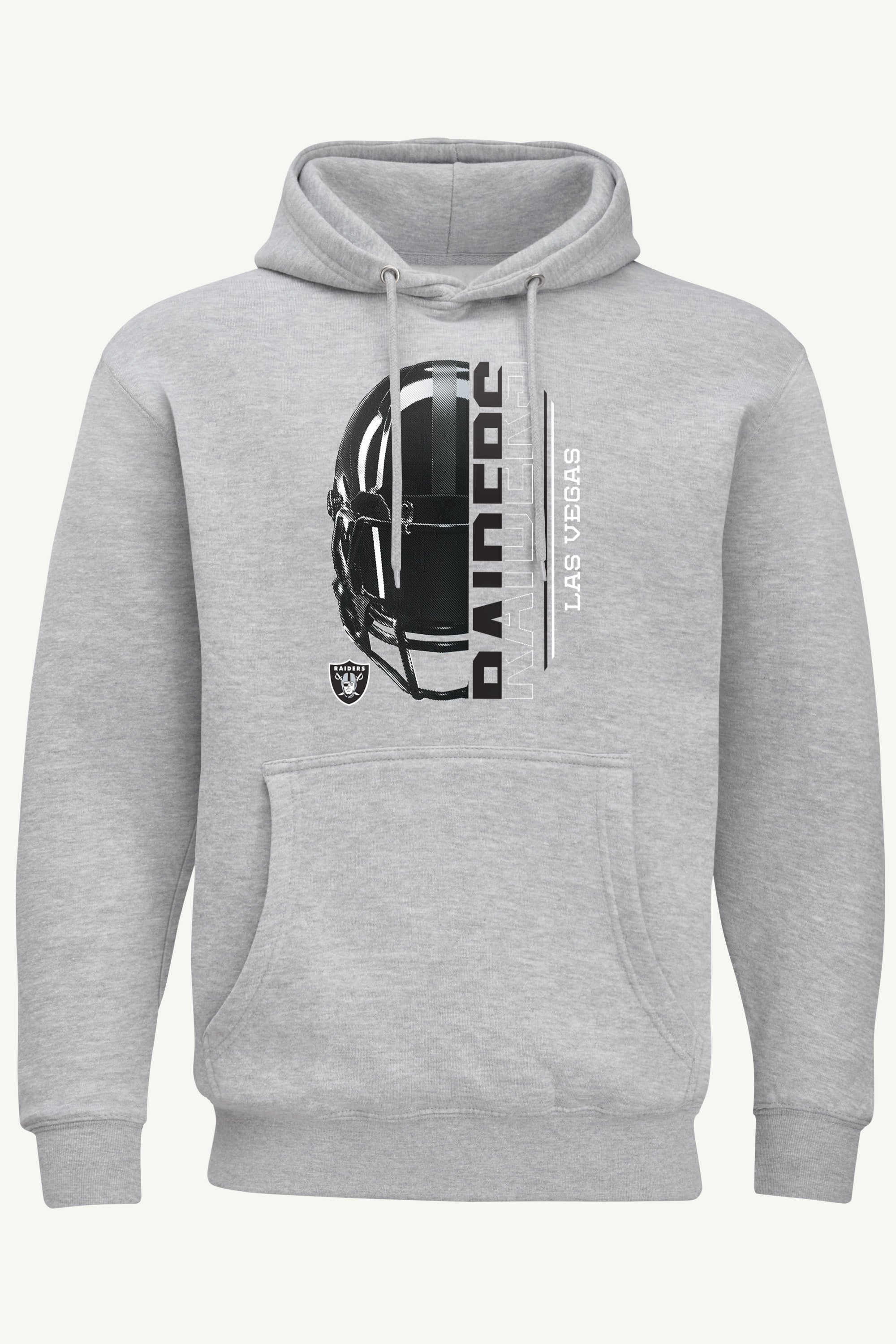 MENS LAS VEGAS RAIDERS HALF HELMET HOODIE View 1 | Men's Hoodies