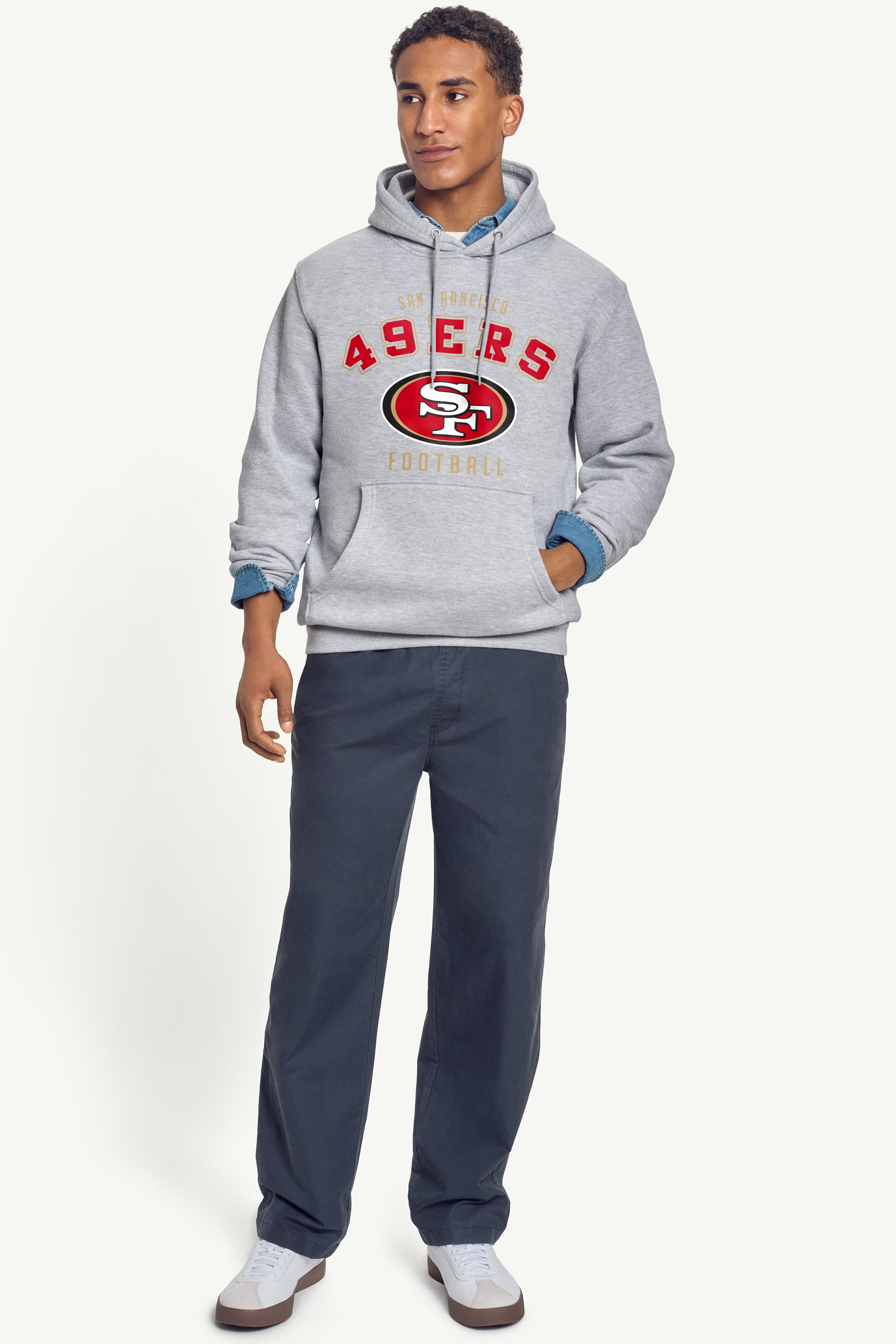 MENS SAN FRANCISCO 49ERs HOODIE View 3