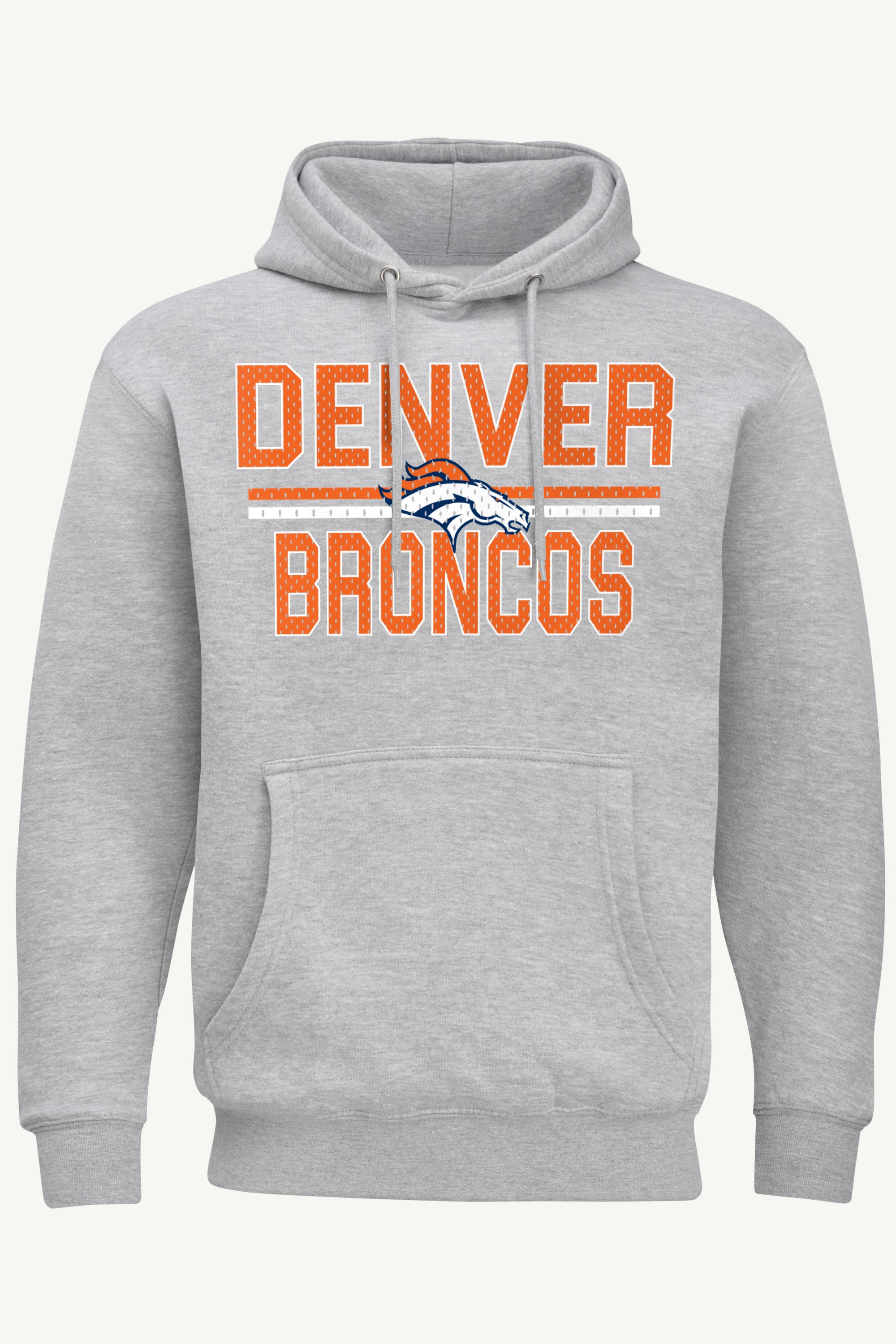 MENS DENVER BRONCOS MESH LOOK HOODIE View 1 | Denver Broncos