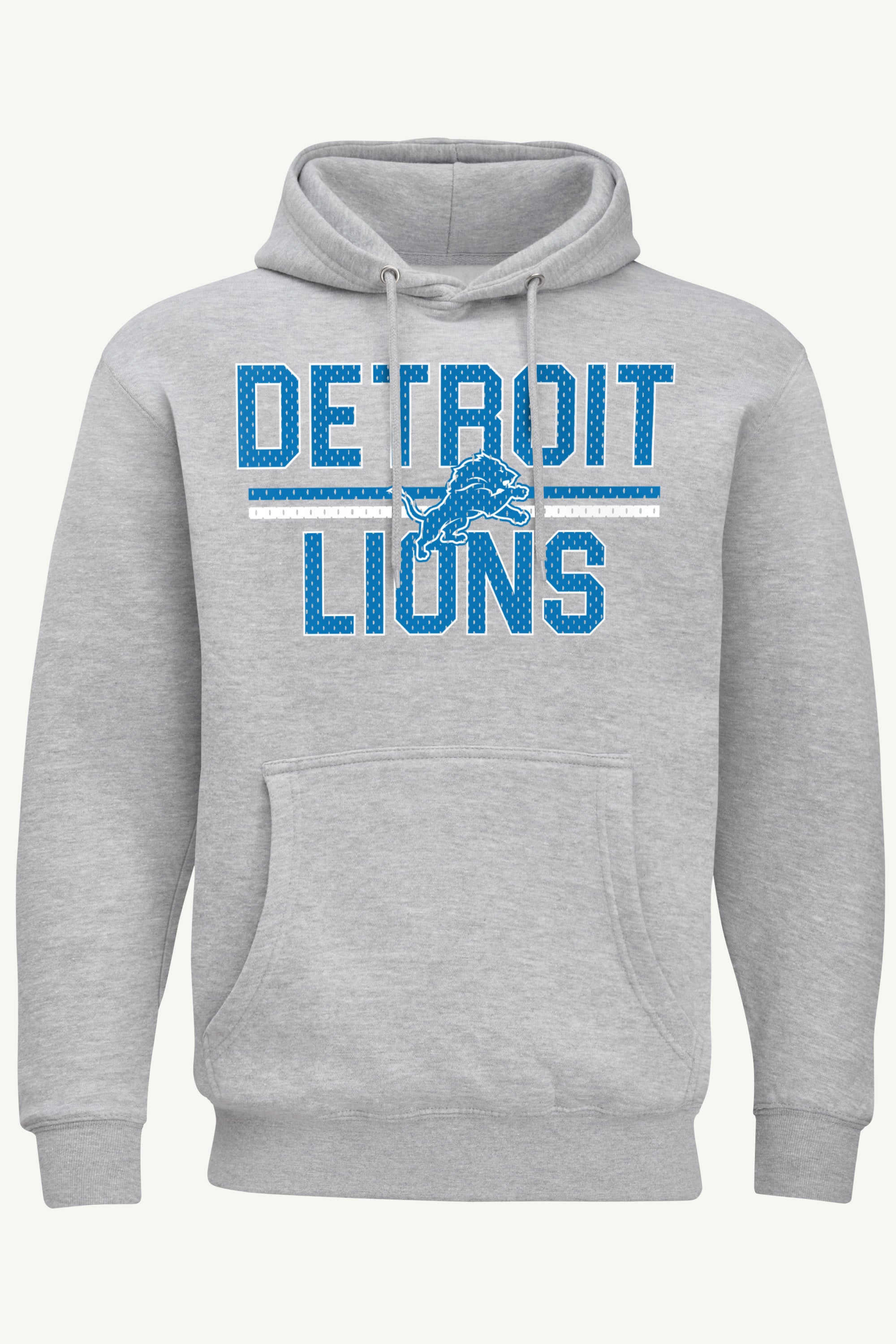 MENS DETROIT LIONS MESH LOOK HOODIE View 1 | Detroit Lions