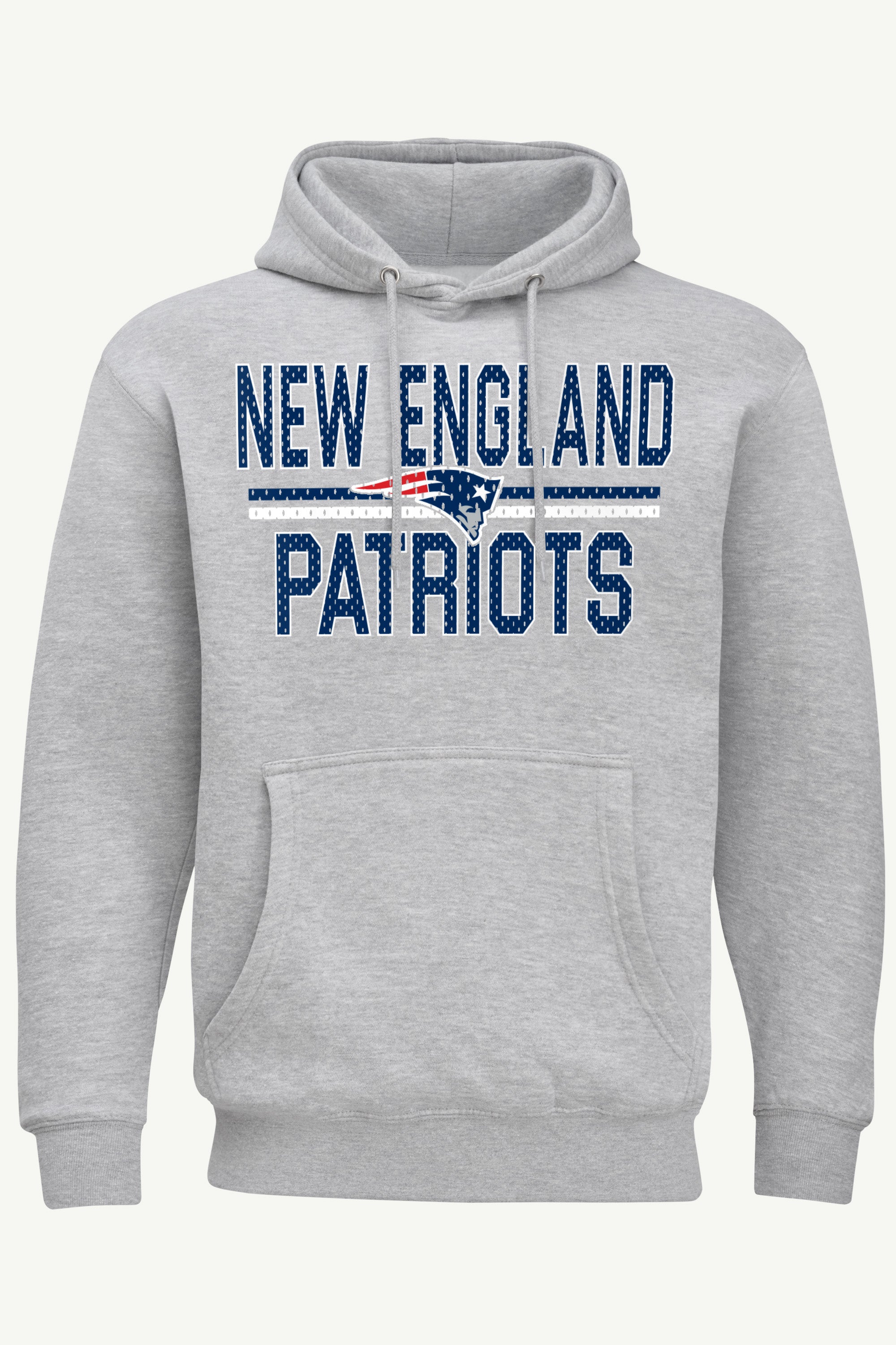 MENS NEW ENGLAND PATRIOTS MESH LOOK HOODIE View 1 | New England Patriots
