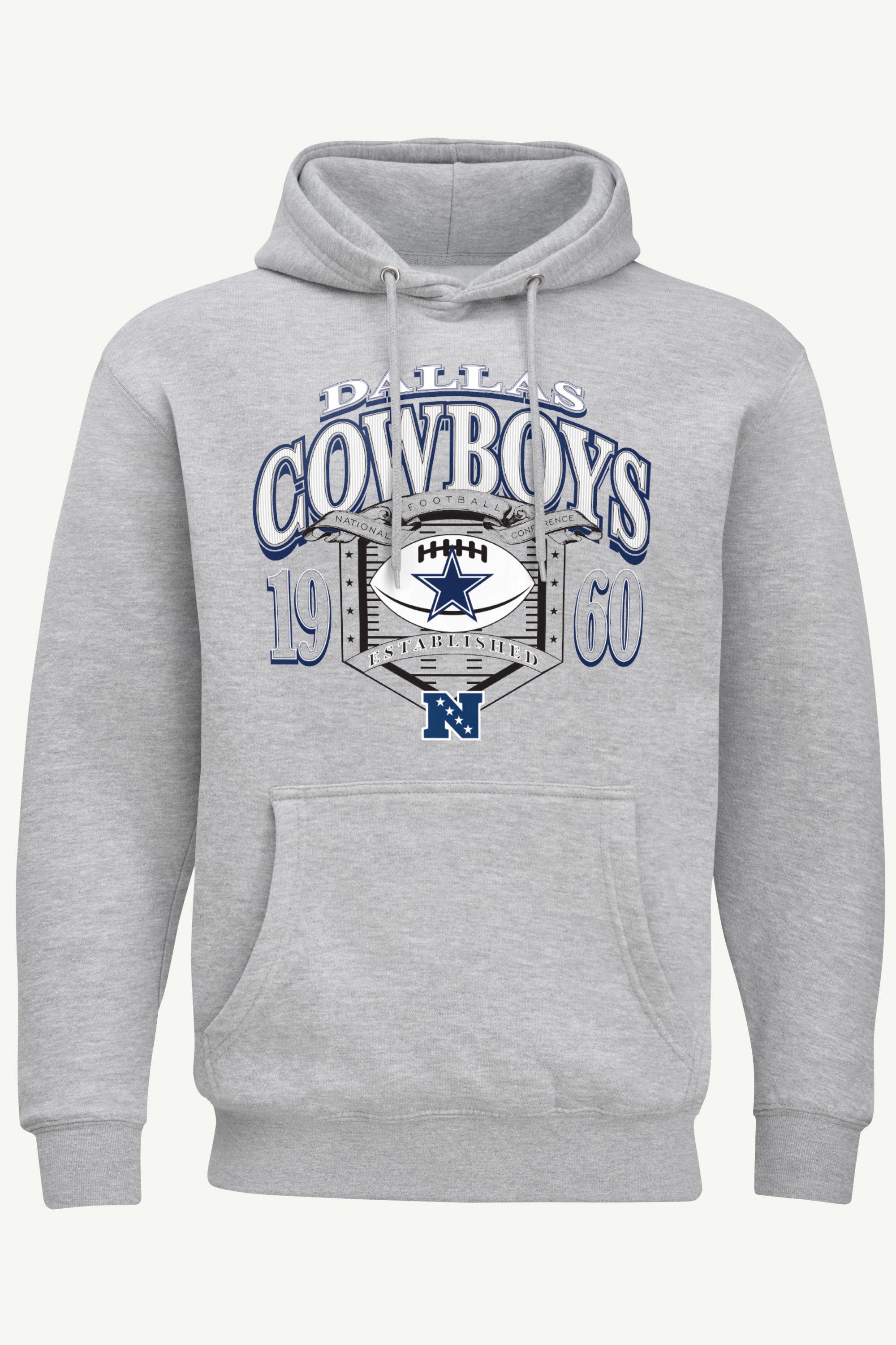 MENS DALLAS COWBOYS 80s INSPIRED FIELD HOODIE View 1 | Men's Hoodies