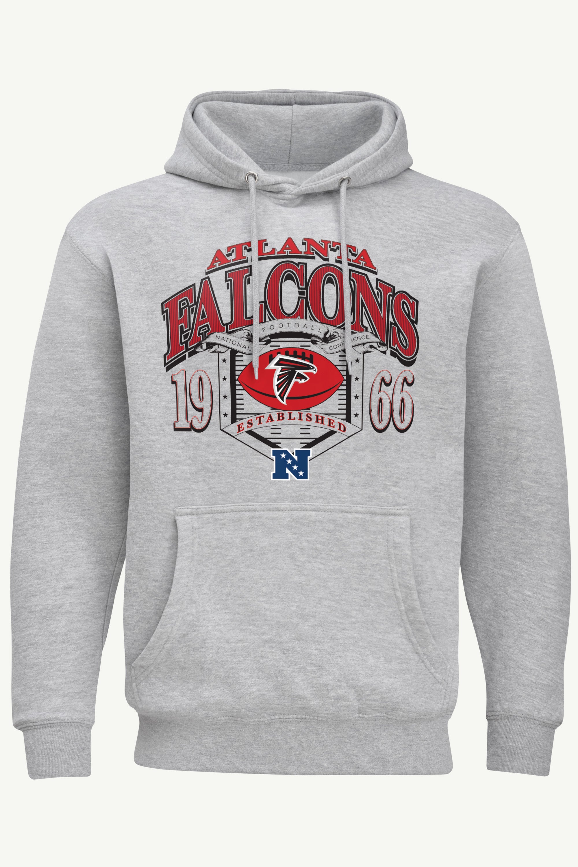 MENS ATLANTA FALCONS 80s INSPIRED FIELD HOODIE View 1 | Products