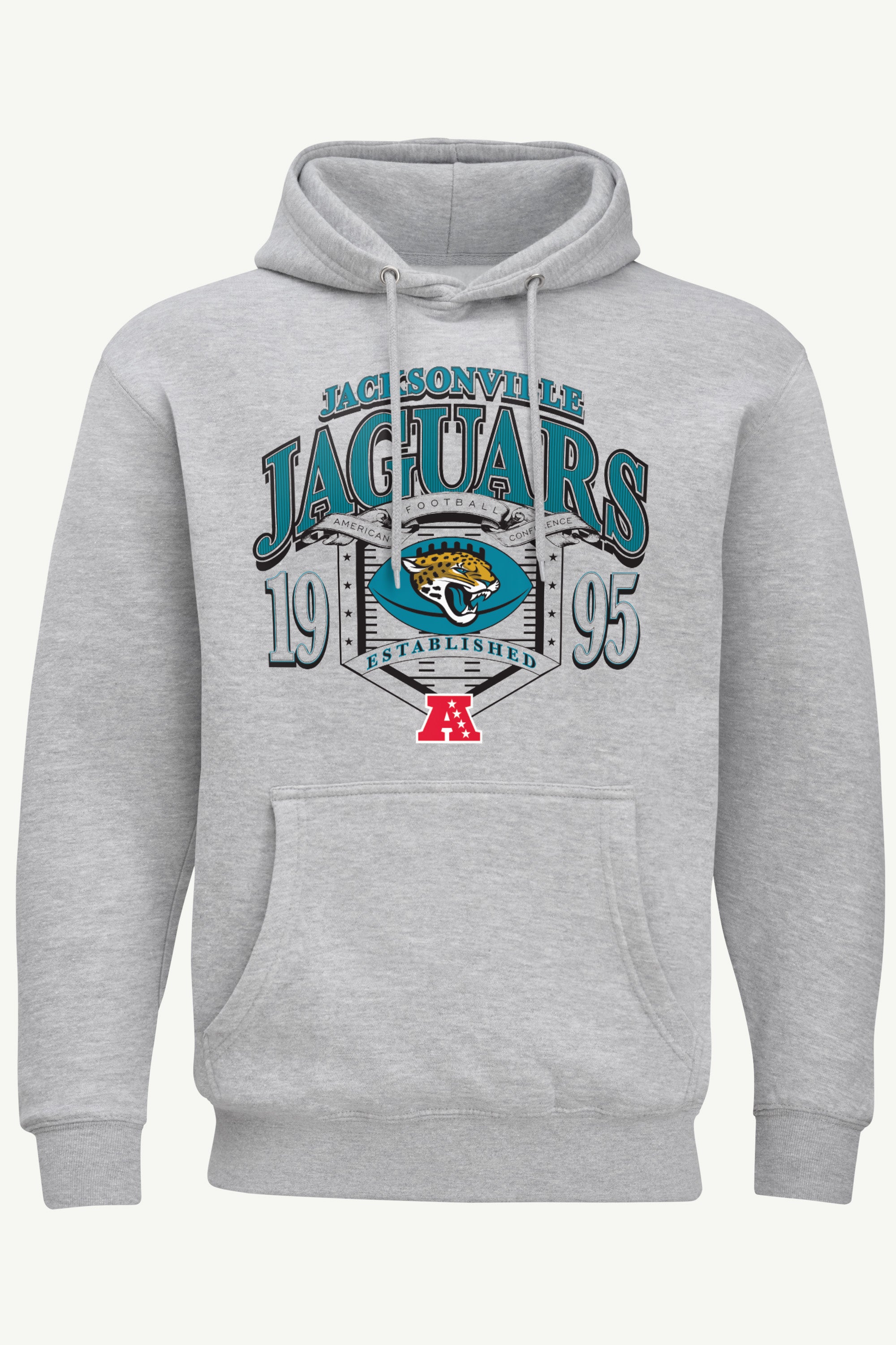 MENS JACKSONVILLE JAGUARS 80s INSPIRED FIELD HOODIE View 1 | Jacksonville Jaguars
