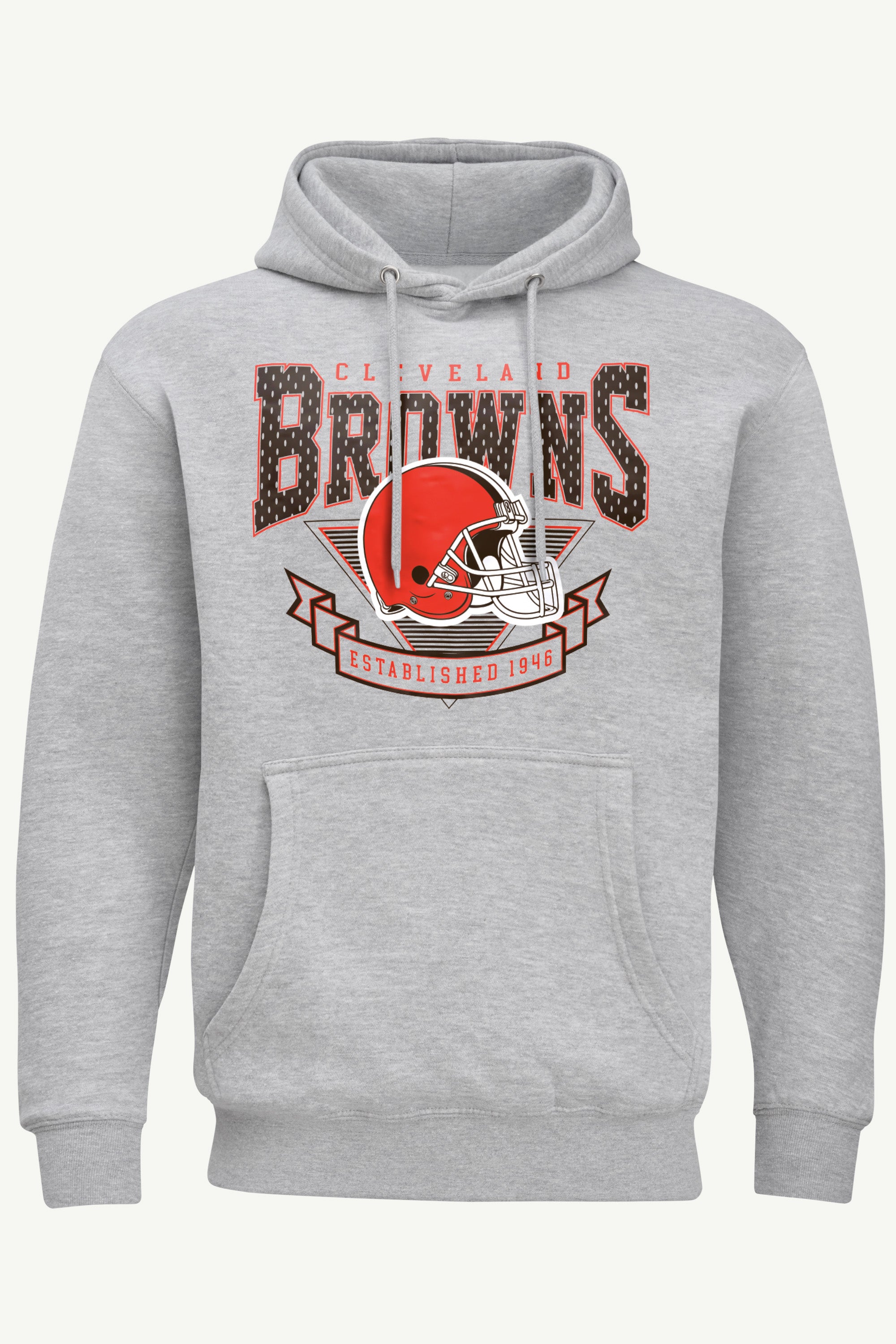 MENS CLEVELAND BROWNS 80's INSPIRED HOODIE View 1 | Cleveland Browns MENS CLEVELAND BROWNS 80's INSPIRED HOODIE View 1 | Cleveland Browns
