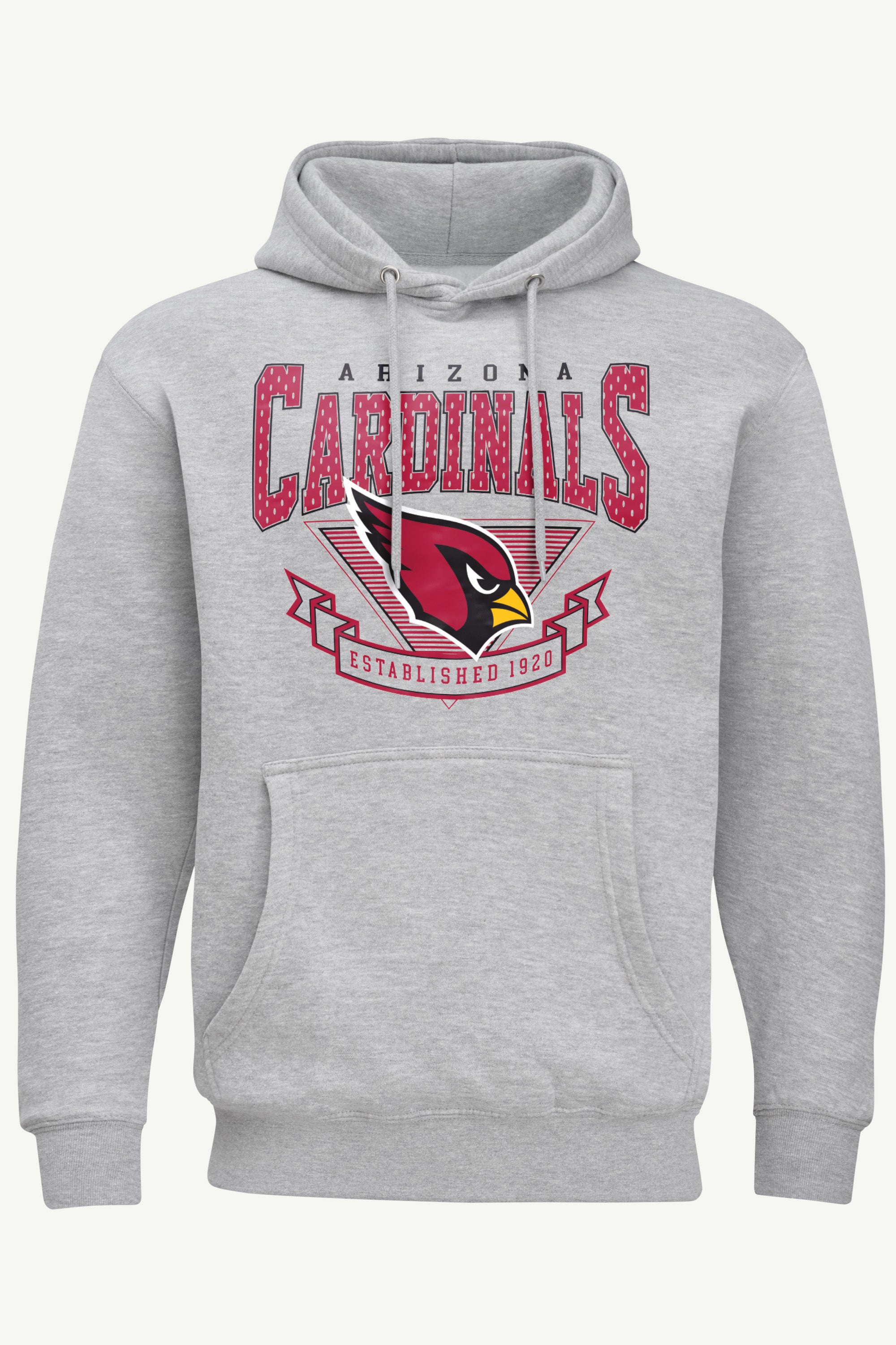 MENS ARIZONA CARDINALS 80's INSPIRED TEAM HOODIE View 1 | Arizona Cardinals