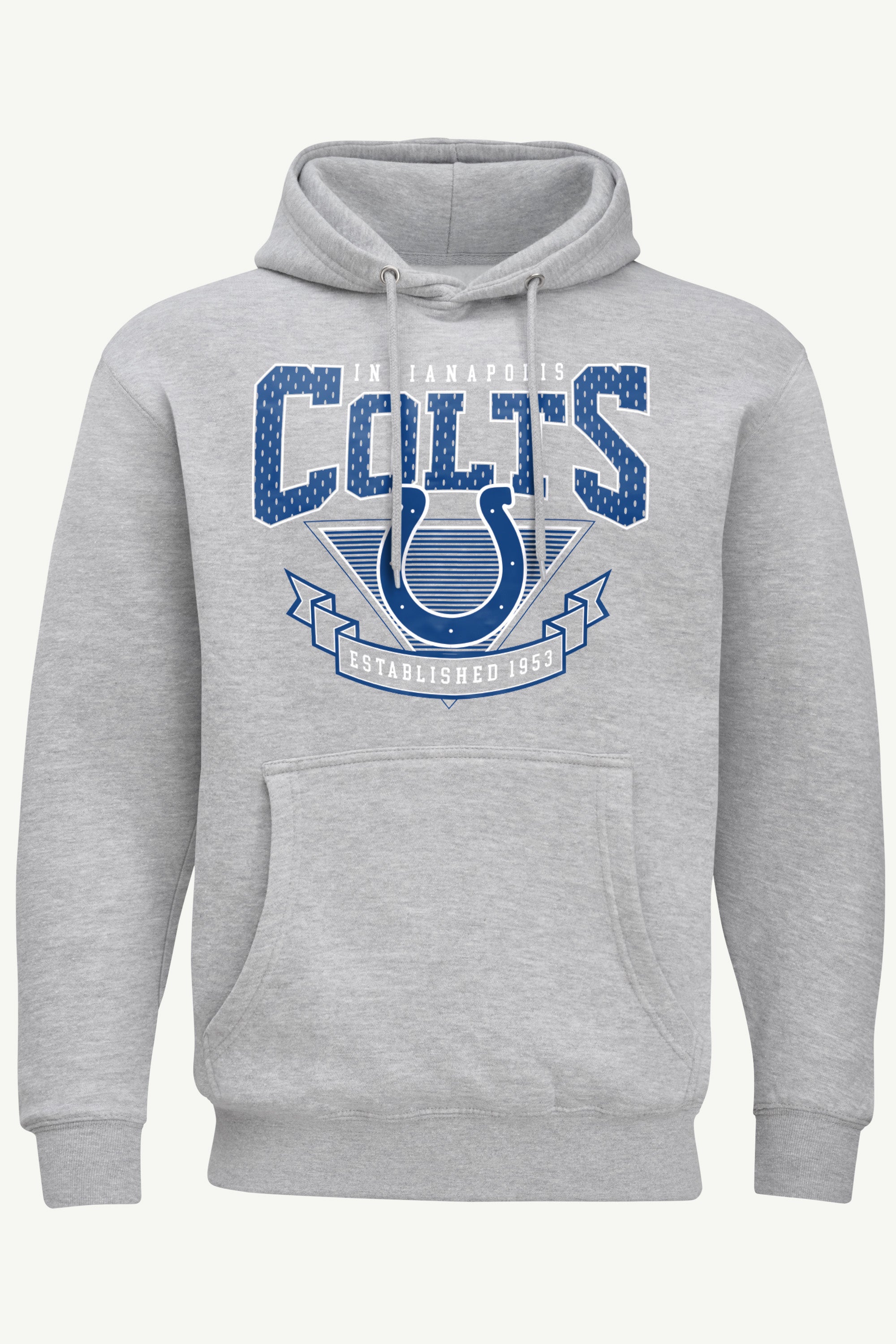 MENS INDIANAPOLIS COLTS 80's INSPIRED HOODIE View 1 | Indianapolis Colts