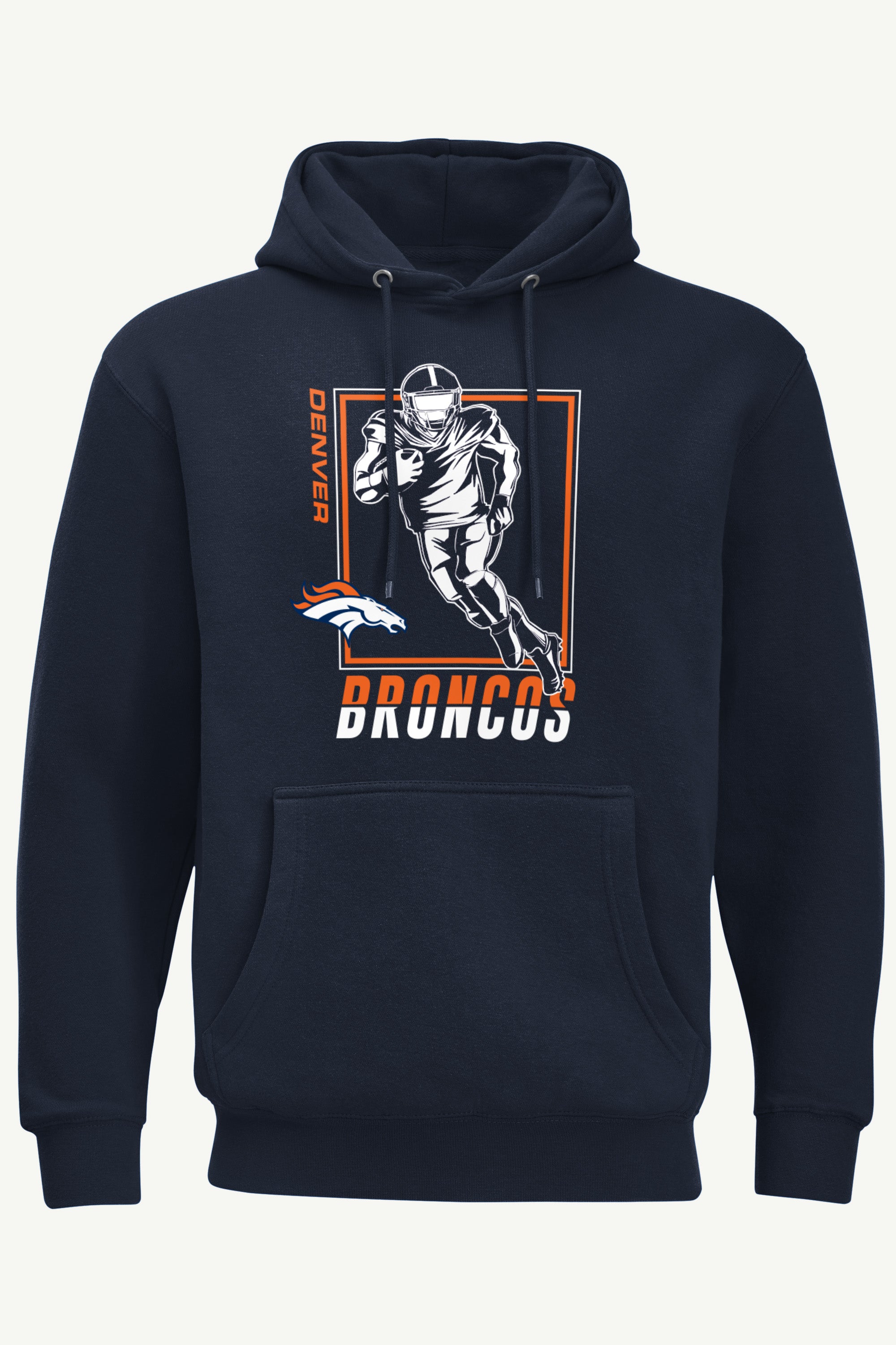 MENS DENVER BRONCOS PLAYER GRID HOODIE View 1 | Men's Hoodies