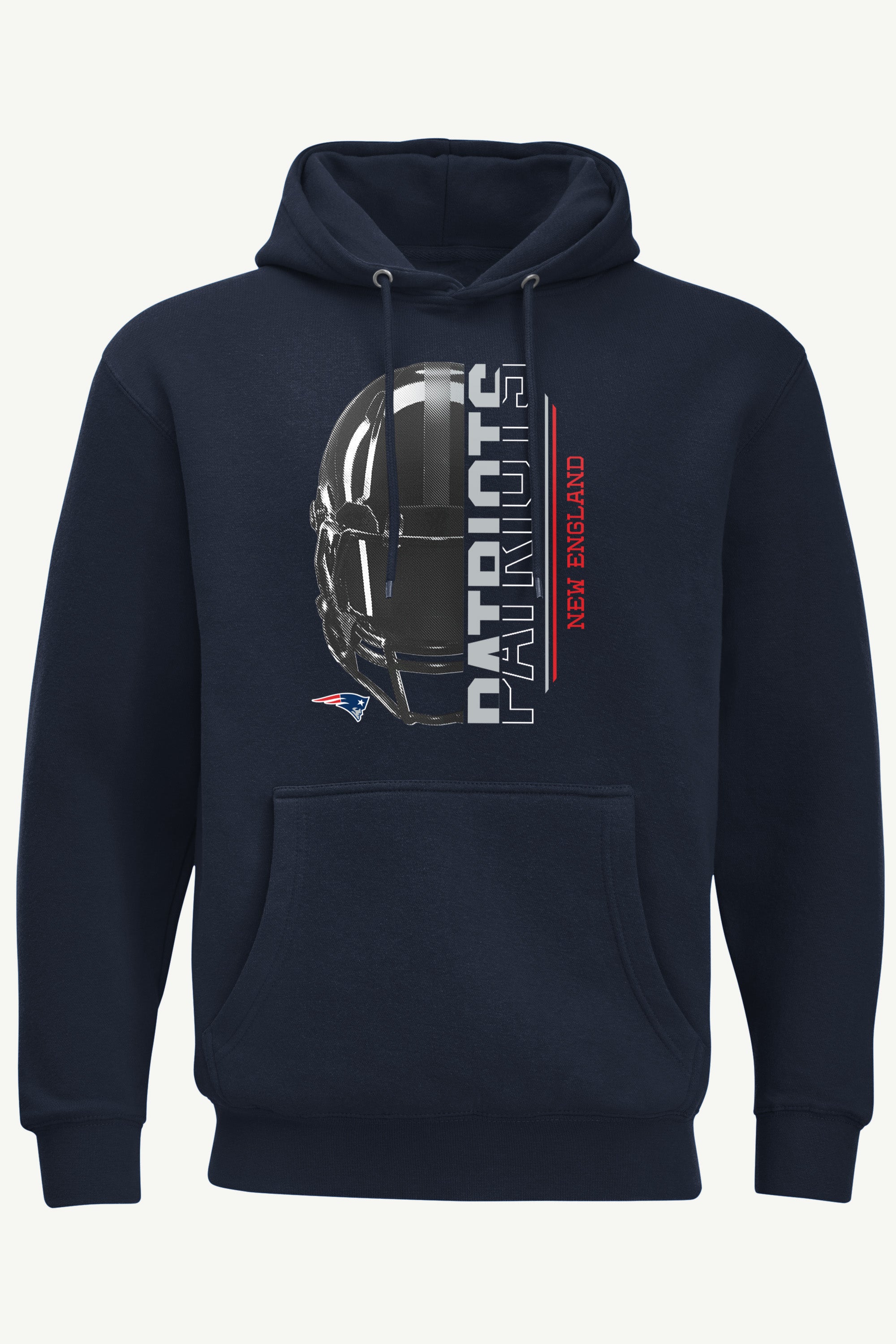 MENS NEW ENGLAND PATRIOTS HALF HELMET HOODIE View 1 | New England Patriots