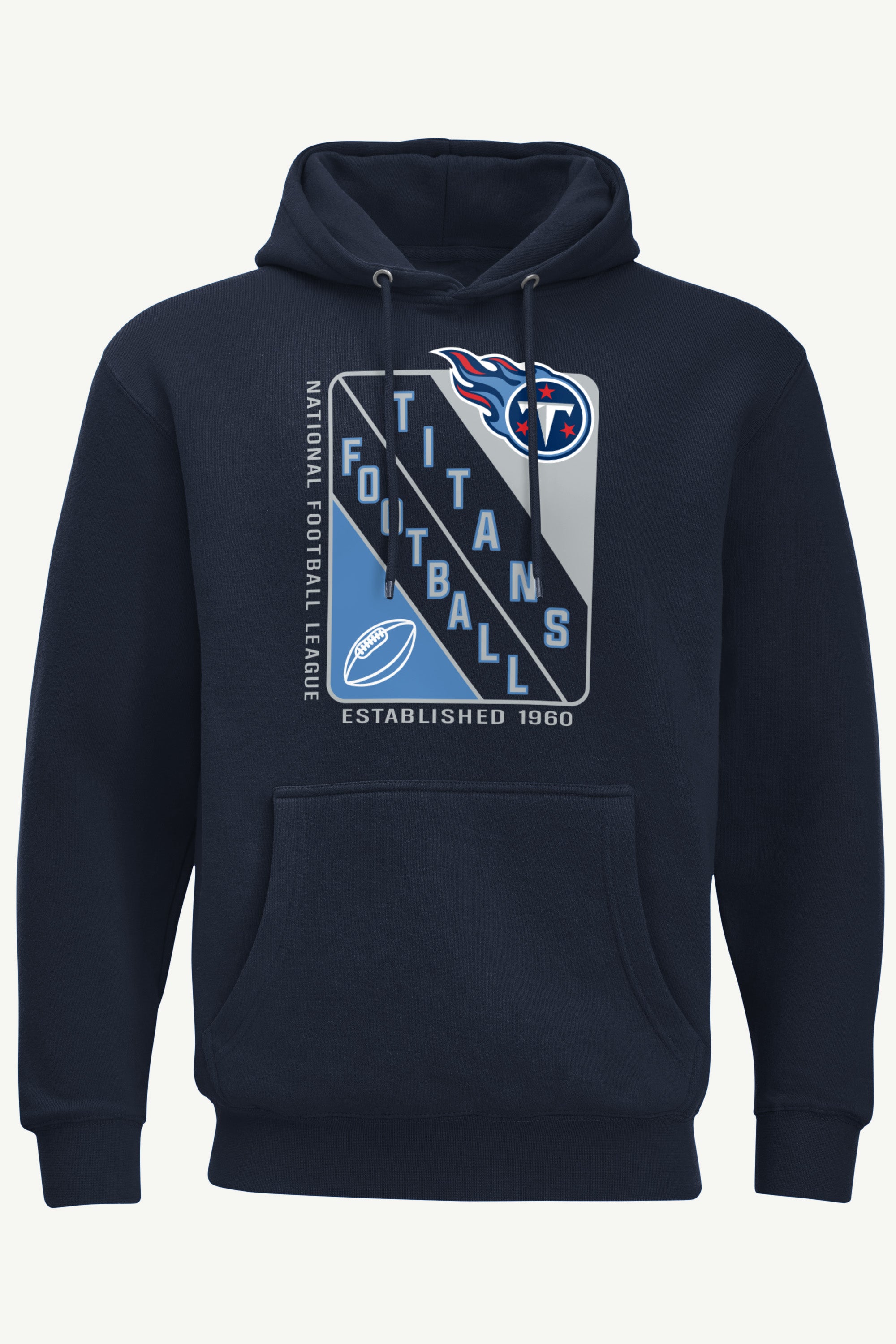 MENS TENNESSEE TITANS SHIELD LOGO HOODIE View 1 | NFL