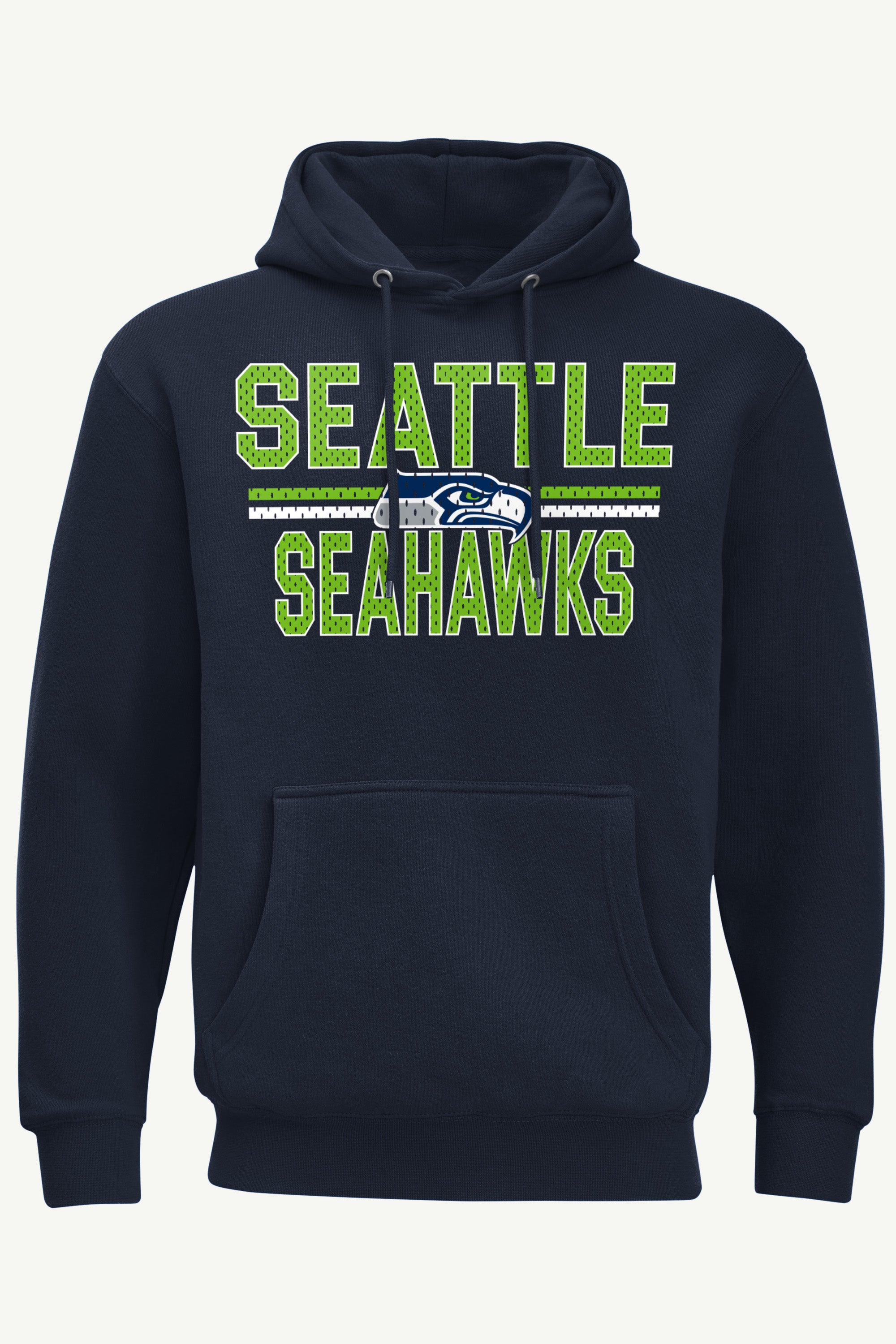MENS SEATTLE SEAHAWKS MESH LOOK HOODIE View 1 | Men's Hoodies