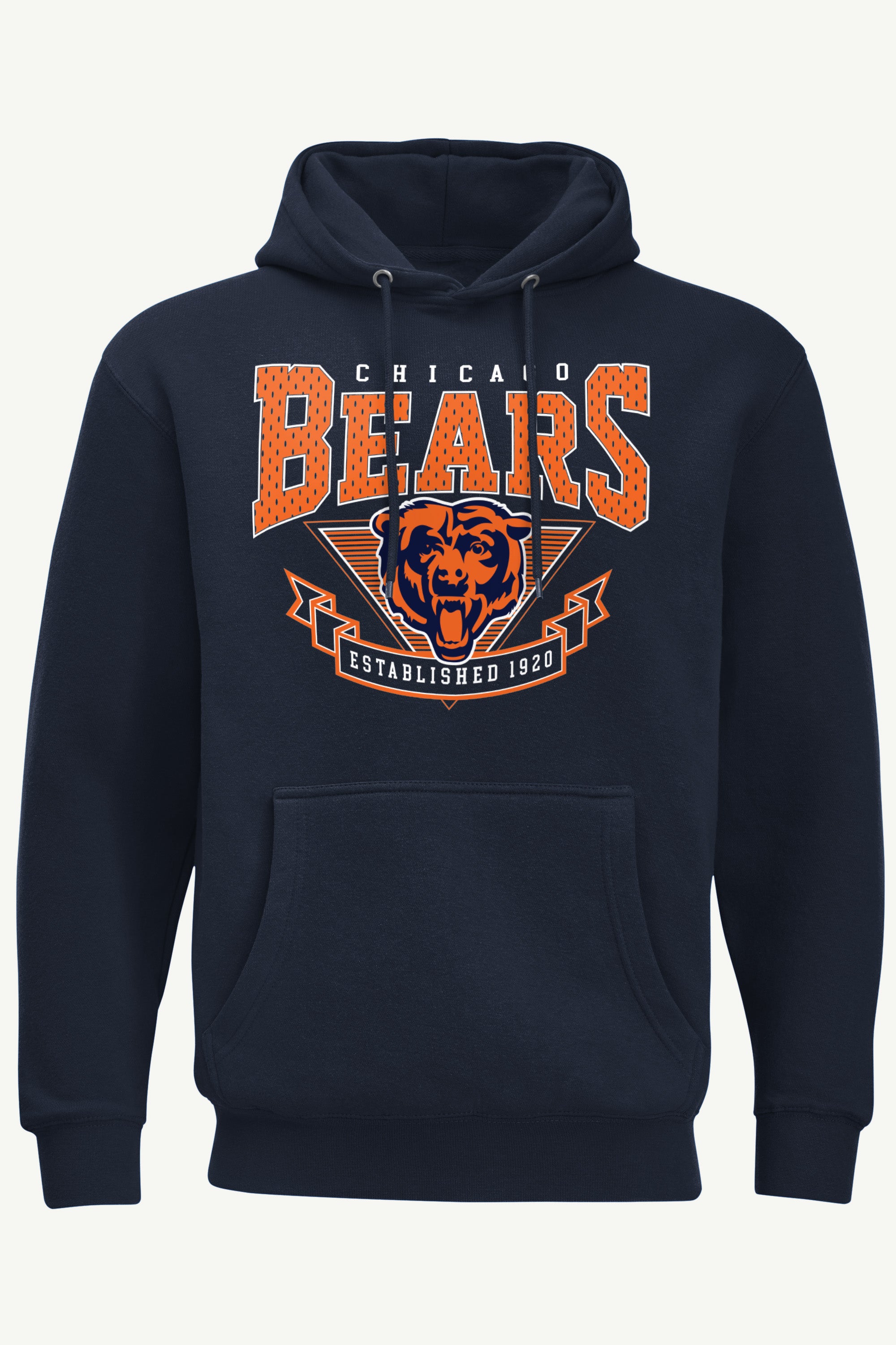 MENS CHICAGO BEARS 80's INSPIRED HOODIE View 1 | Chicago Bears