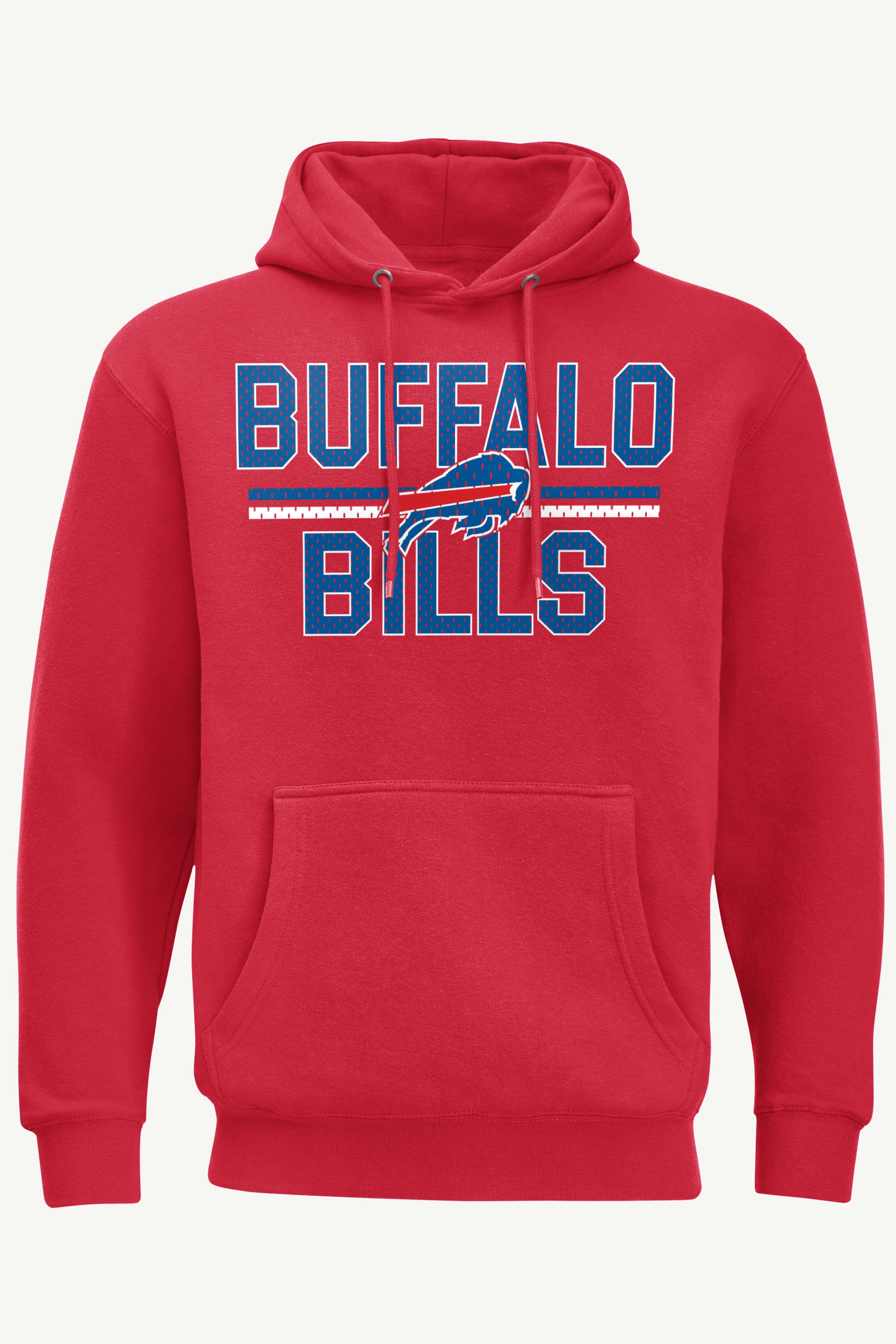 MENS BUFFALO BILLS MESH LOOK HOODIE View 1 | Men's Hoodies