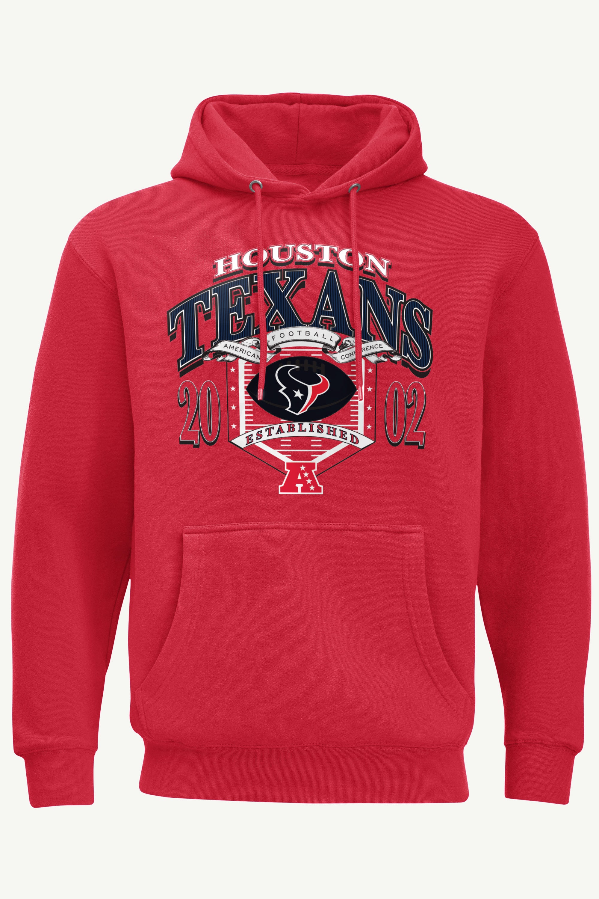 MENS HOUSTON TEXANS 80s INSPIRED FIELD HOODIE View 1 | Men's Hoodies