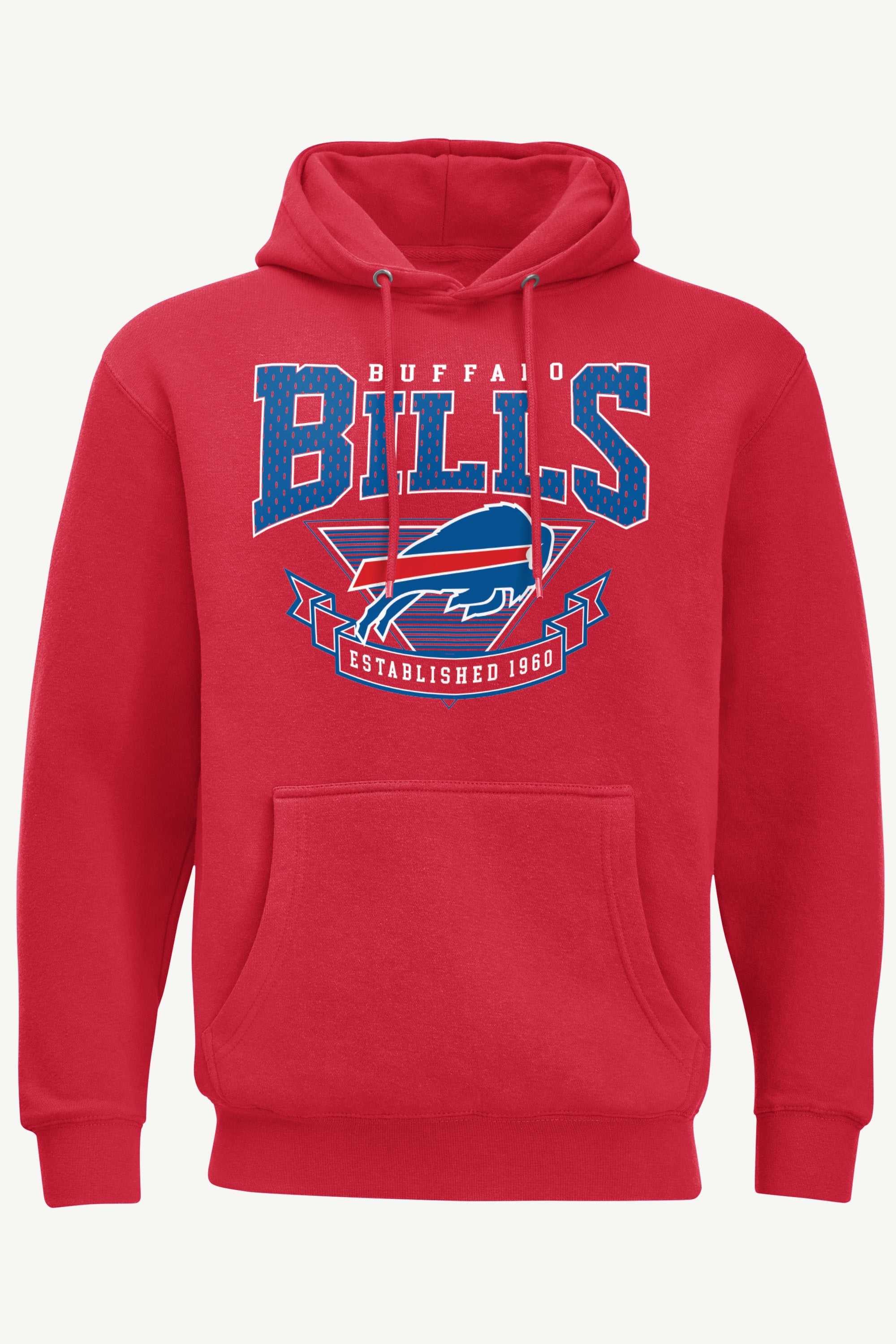 MENS BUFFALO BILLS 80's INSPIRED HOODIE View 1 | Men's Hoodies