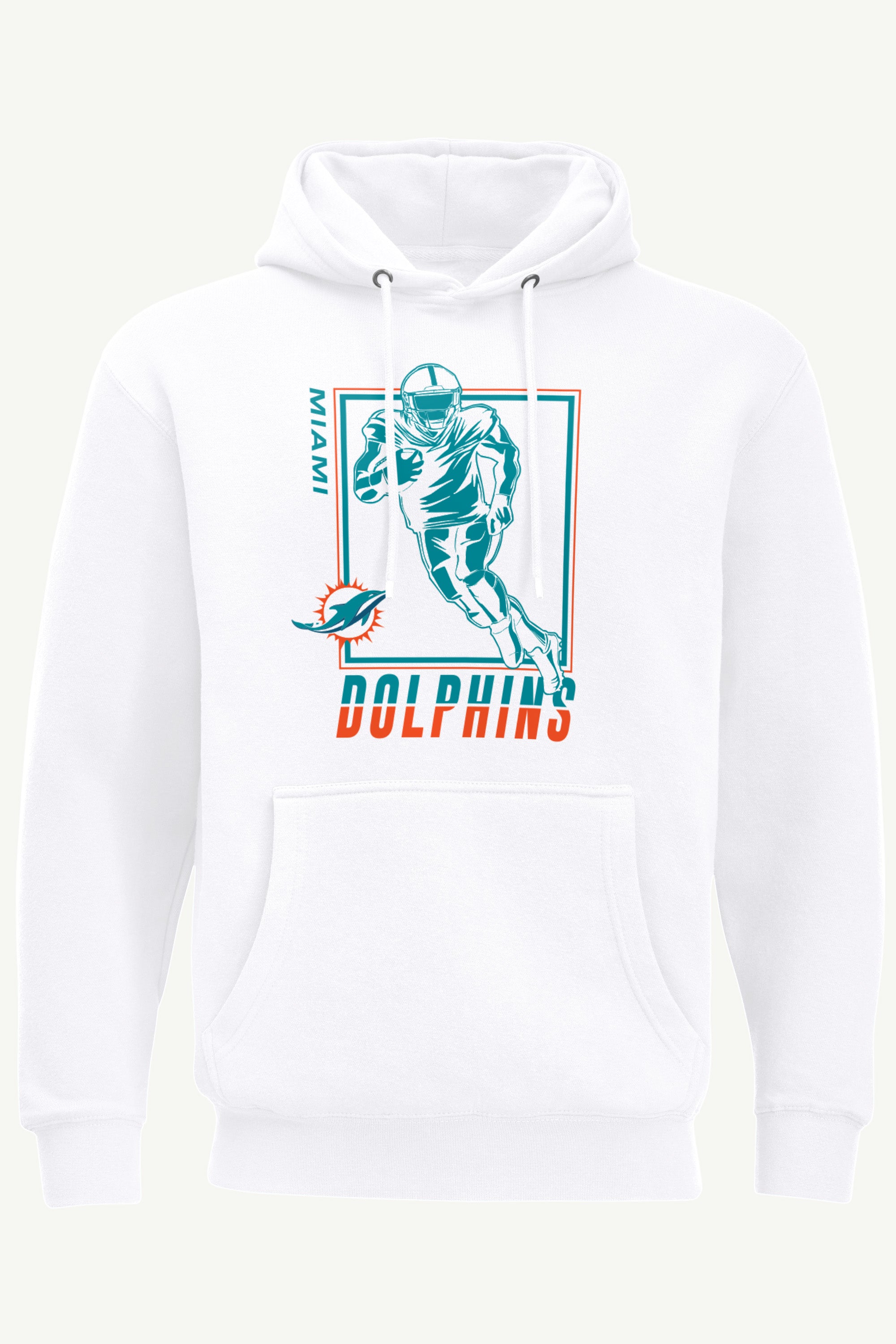 MENS MIAMI DOLPHINS PLAYER GRID HOODIE View 1 | Miami Dolphins