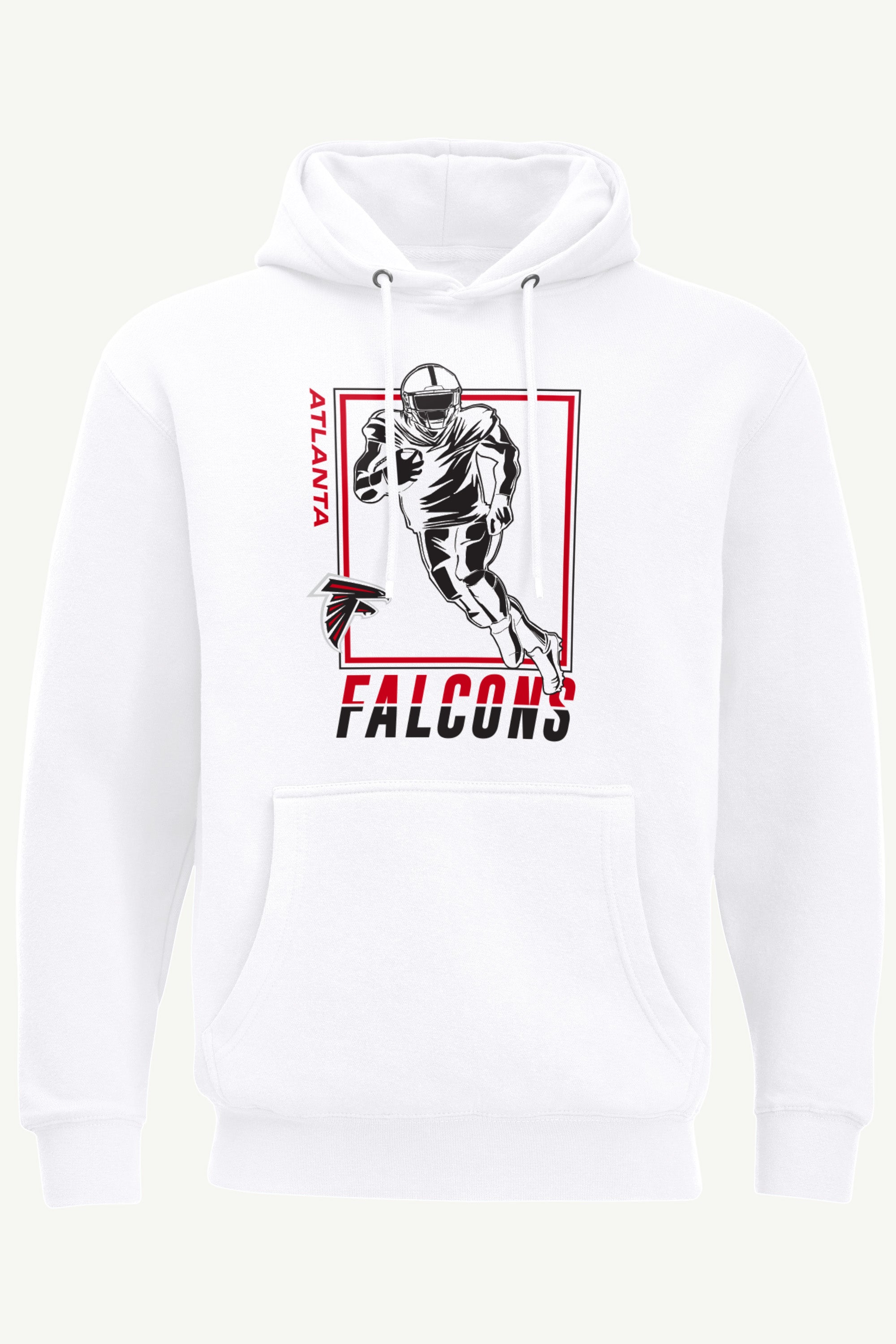 MENS ATLANTA FALCONS PLAYER GRID HOODIE View 1 | Men's Hoodies
