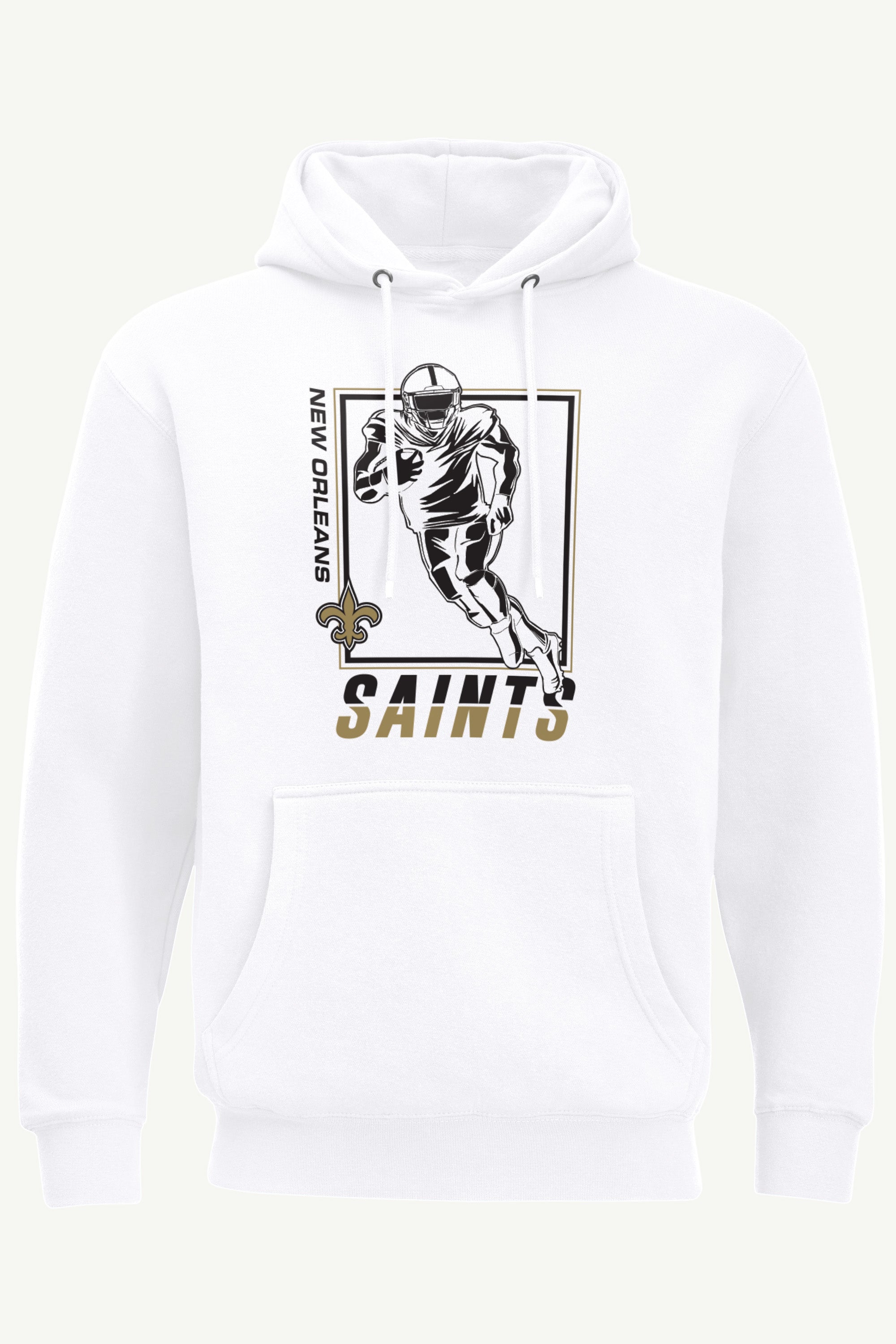 MENS NEW ORLEANS SAINTS PLAYER GRID HOODIE View 1 | NFL