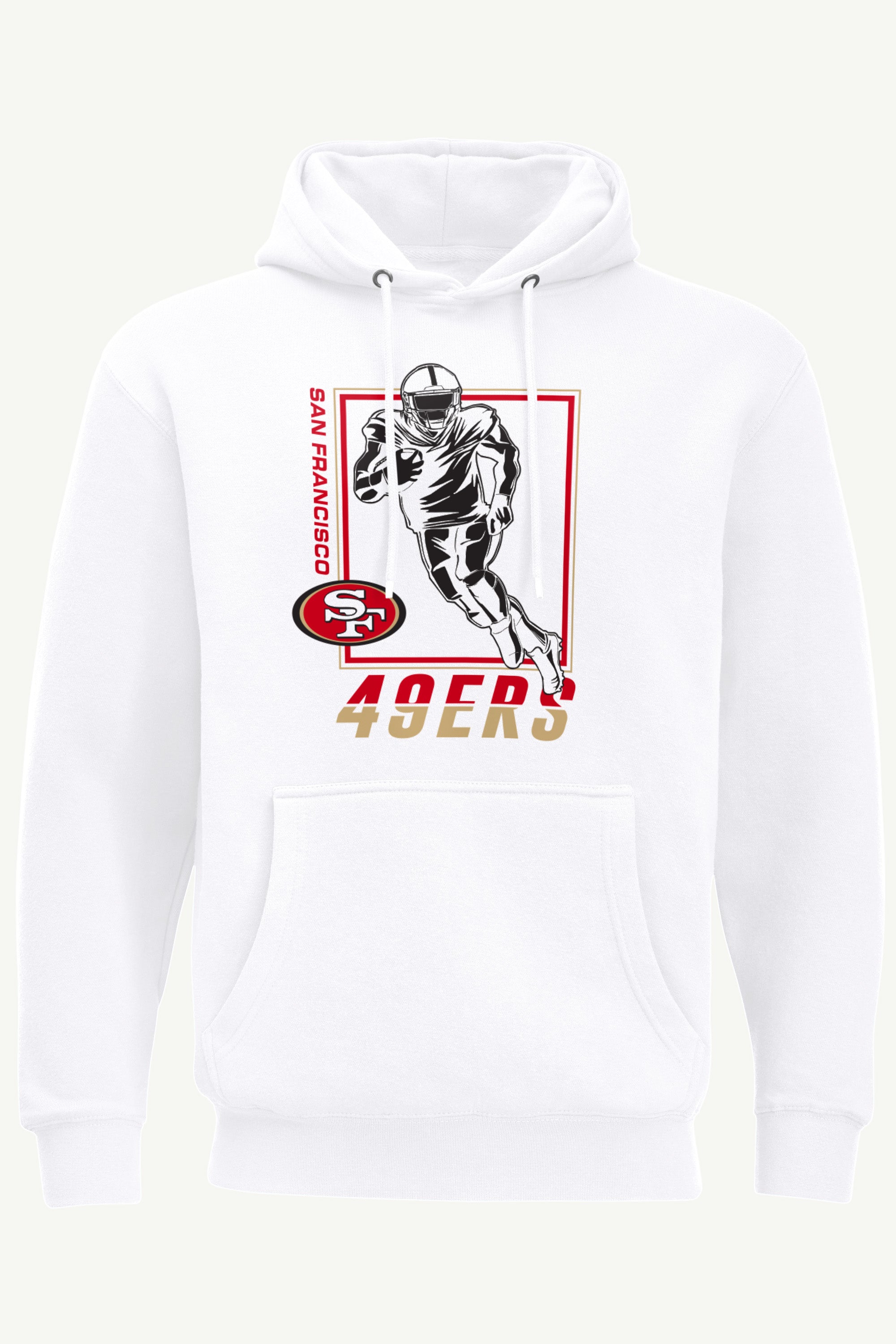MENS SAN FRANCISCO 49ERs PLAYER GRID HOODIE View 1 | NFL