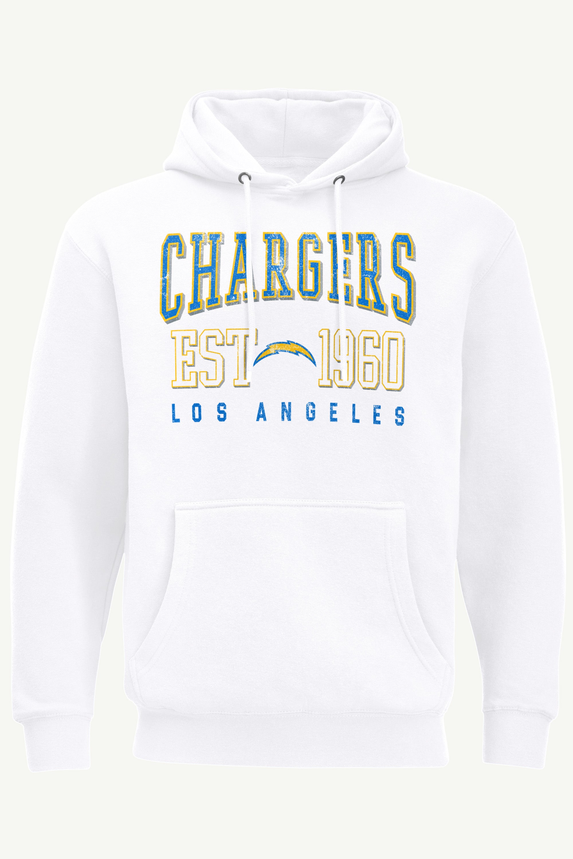 MENS LOS ANGELES CHARGERS RETRO HOODIE View 1