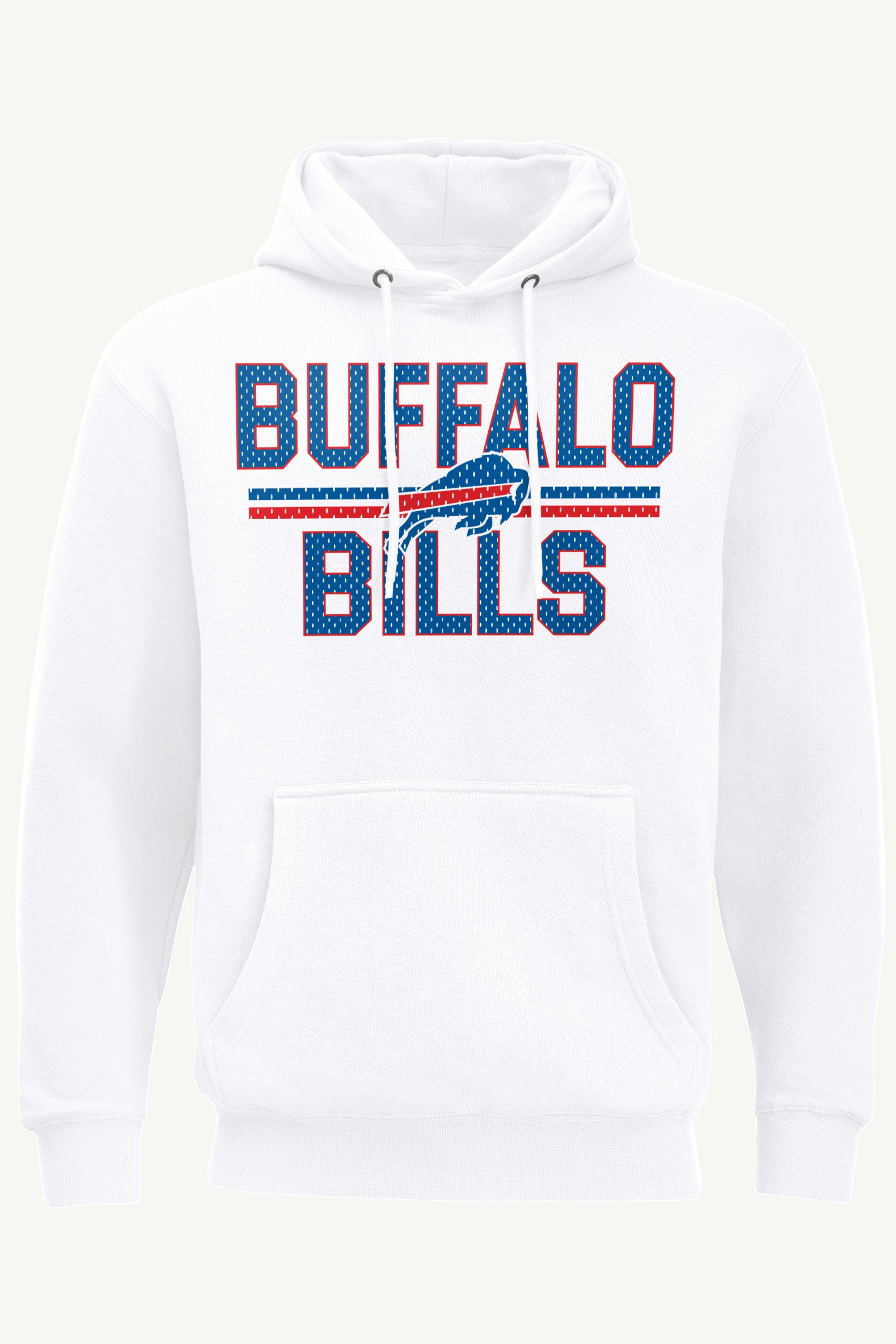 MENS BUFFALO BILLS MESH LOOK HOODIE View 1 | Men's Hoodies