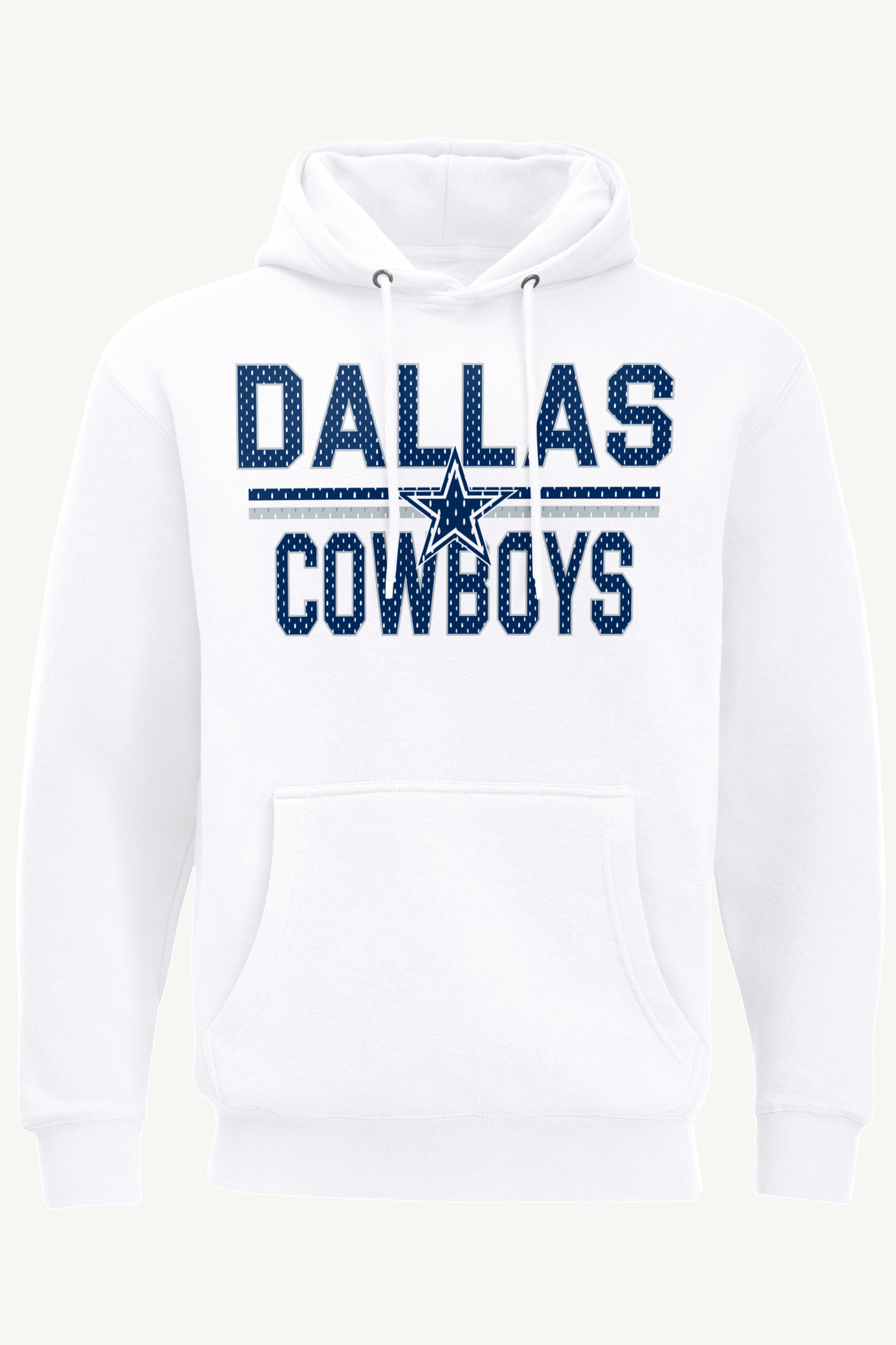 MENS DALLAS COWBOYS MESH LOOK HOODIE View 1 | Men's Hoodies