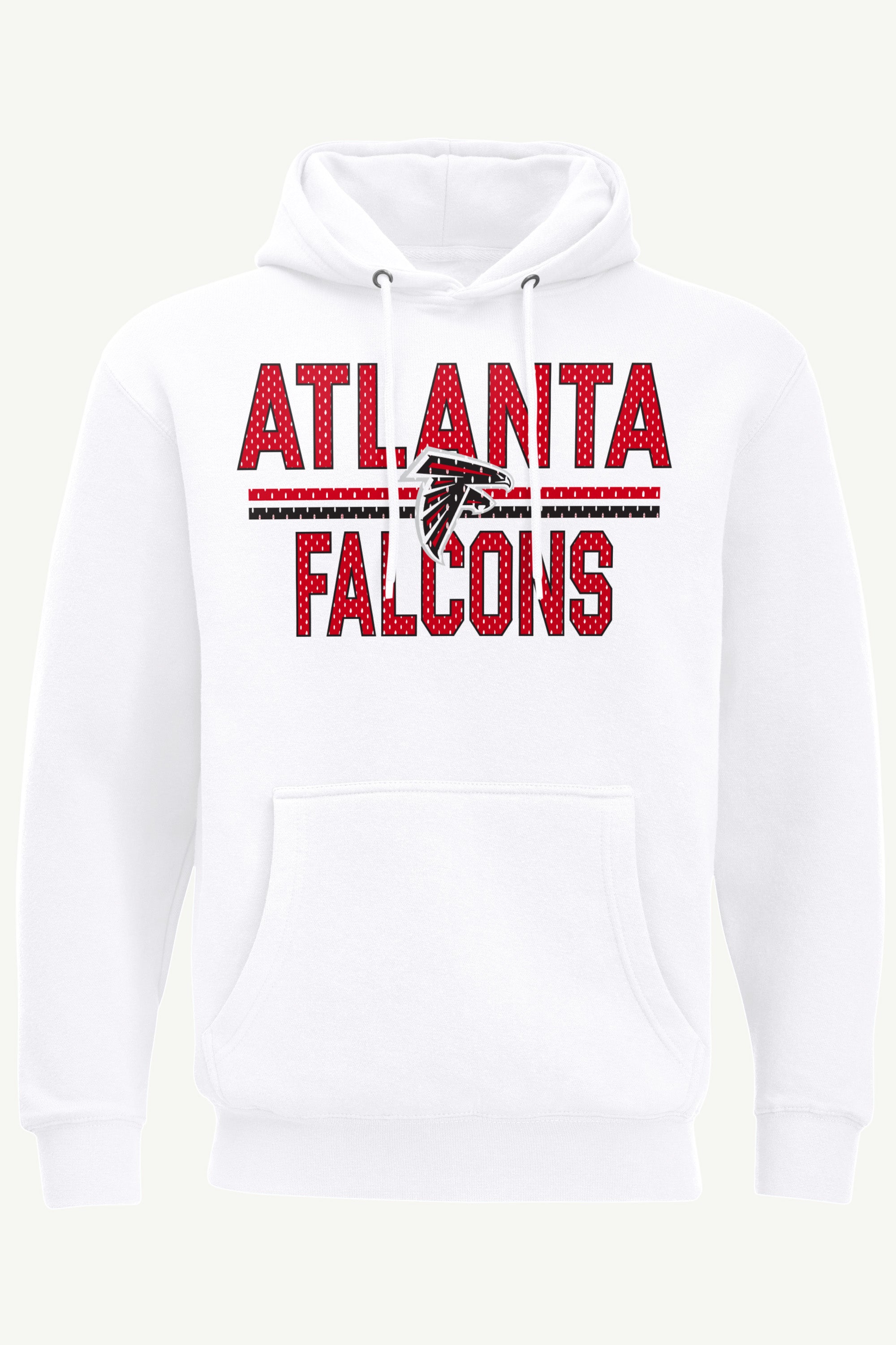 MENS ATLANTA FALCONS MESH LOOK HOODIE View 1