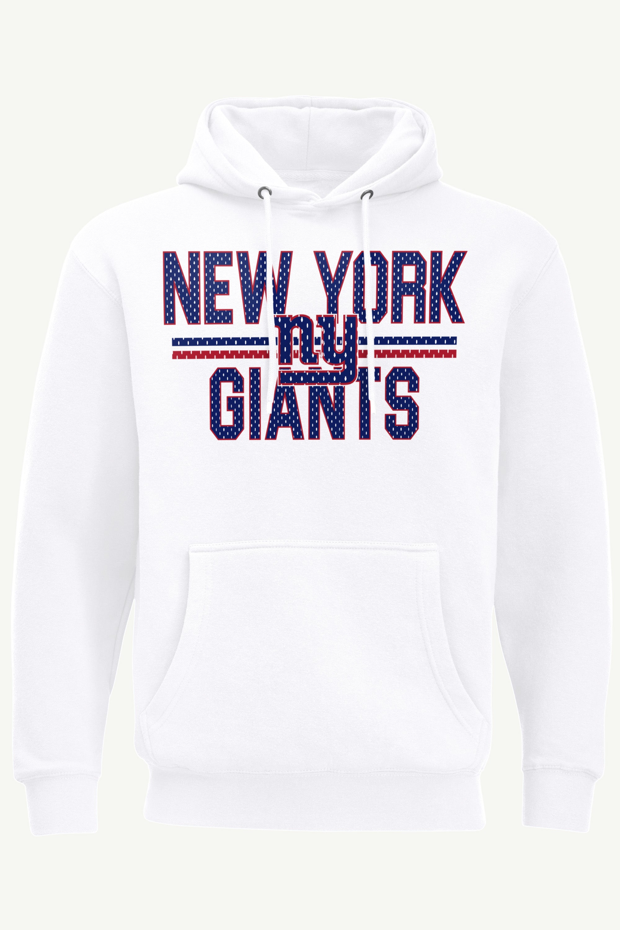 MENS NEW YORK GIANTS MESH LOOK HOODIE View 1 | New York Giants
