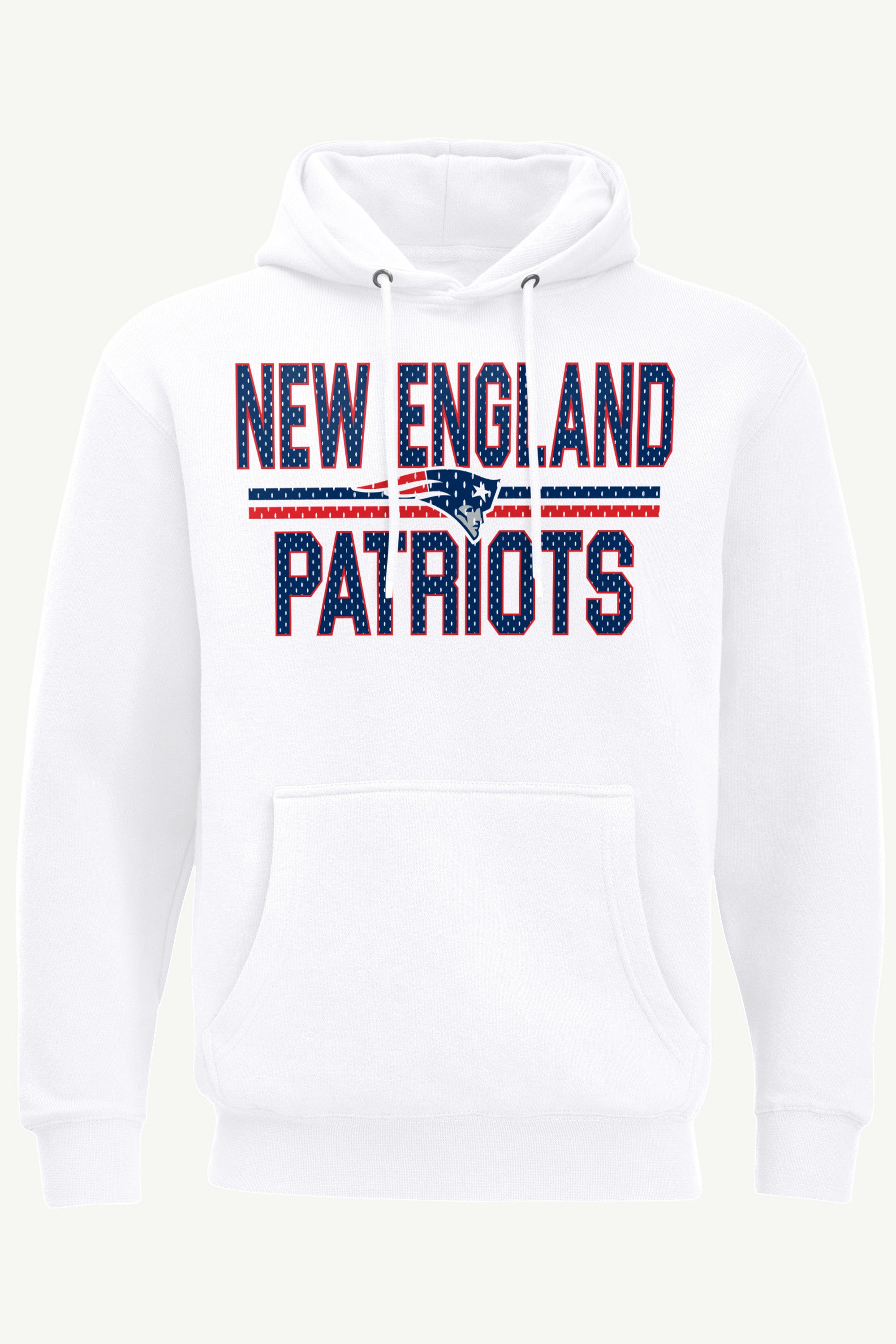 MENS NEW ENGLAND PATRIOTS MESH LOOK HOODIE View 1 | New England Patriots