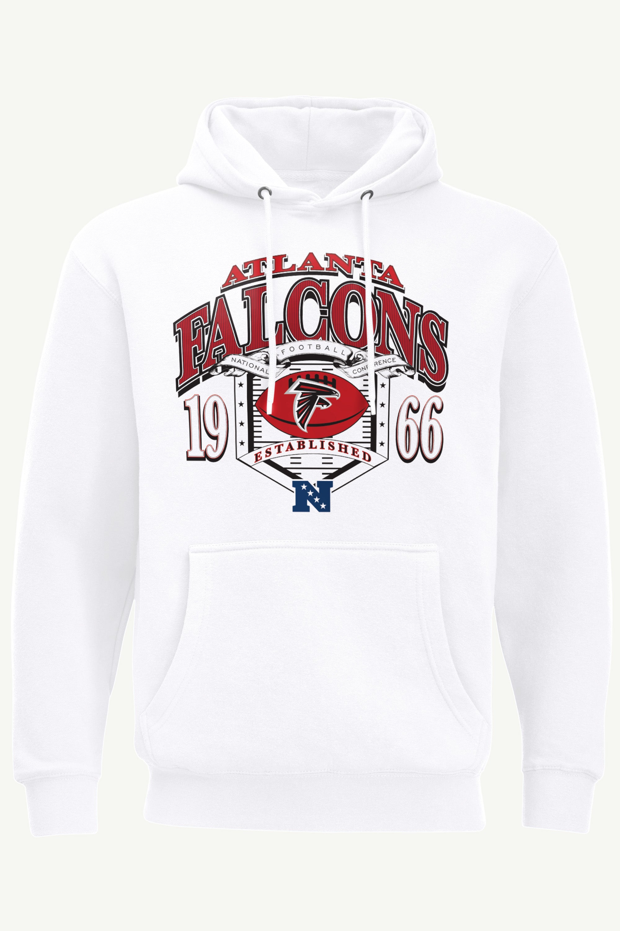 MENS ATLANTA FALCONS 80s INSPIRED FIELD HOODIE View 1 | Products