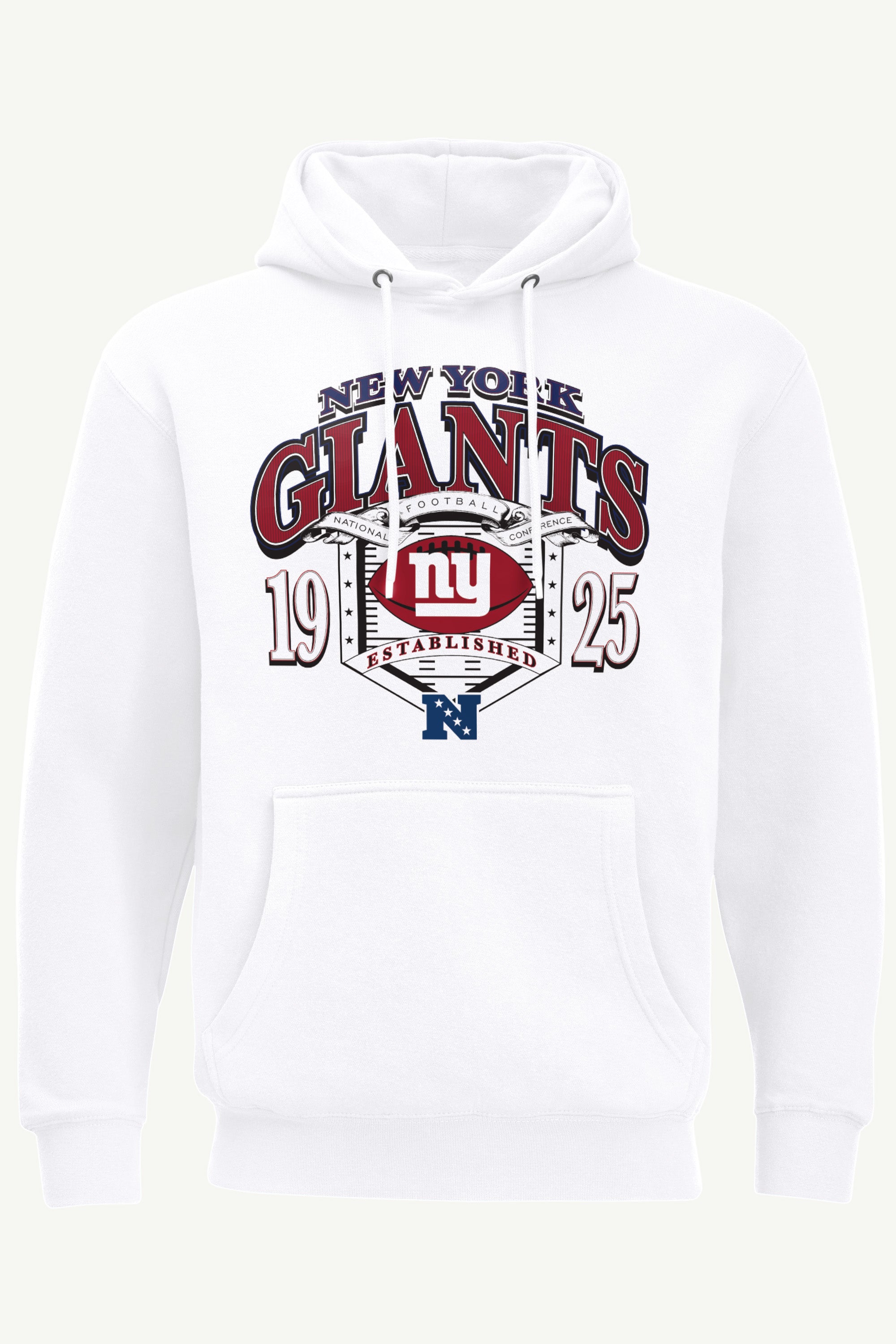 MENS NEW YORK GIANTS 80s INSPIRED FIELD HOODIE View 1 | Men's Hoodies