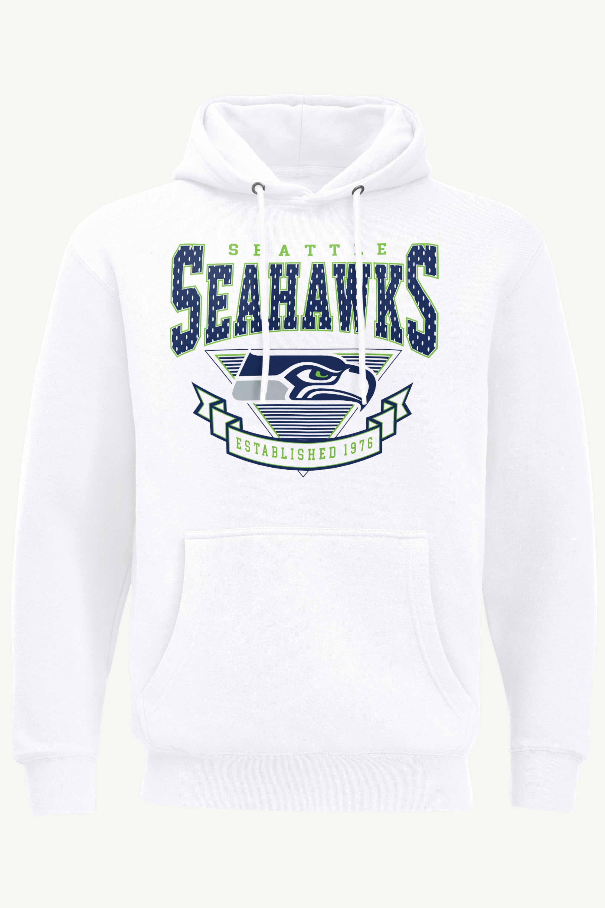 MENS SEATTLE SEAHAWKS 80's INSPIRED HOODIE View 1 | Seattle Seahawks