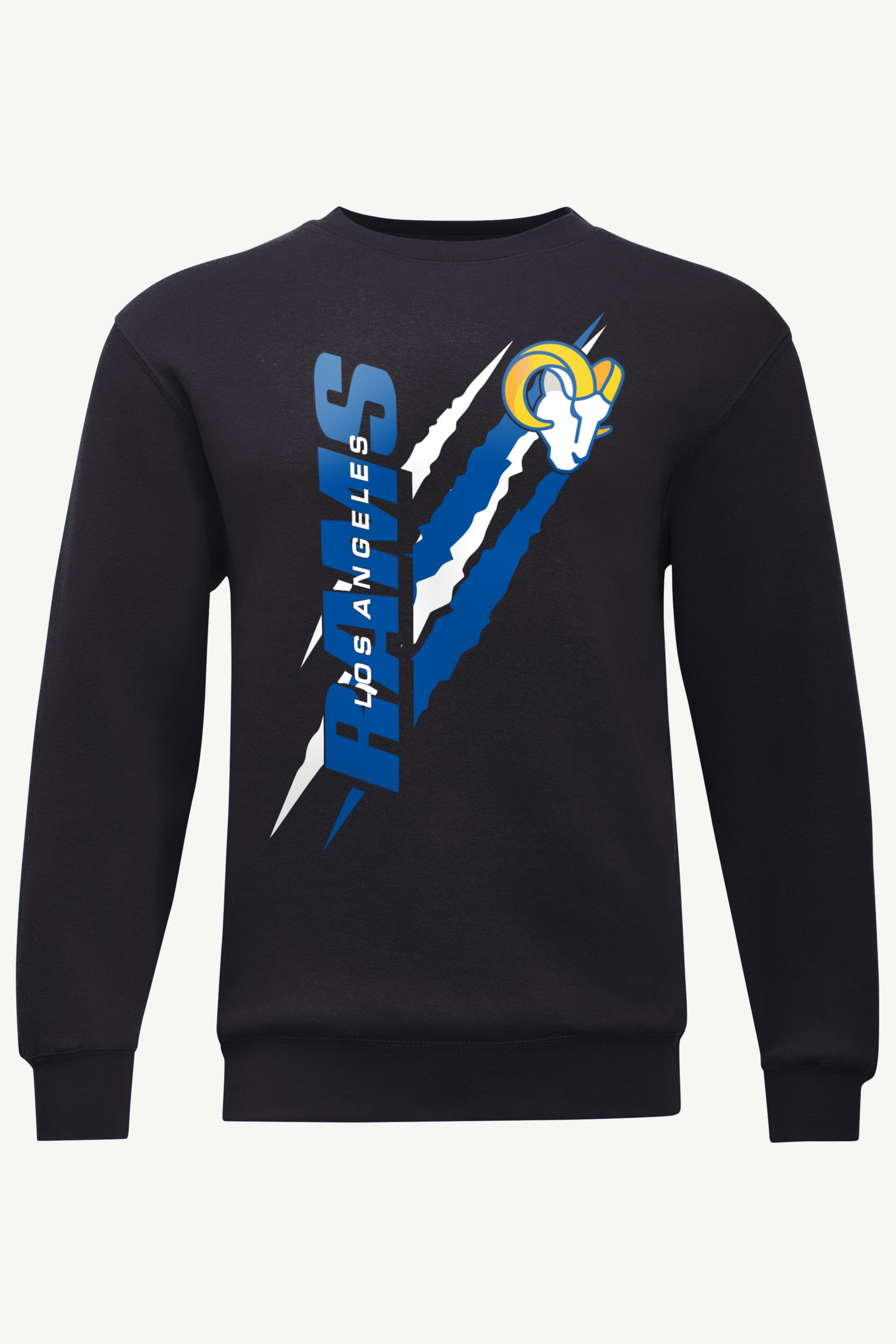 MENS LOS ANGELES RAMS COLOR SCRATCH SWEATSHIRT View 1 | Los Angeles Rams