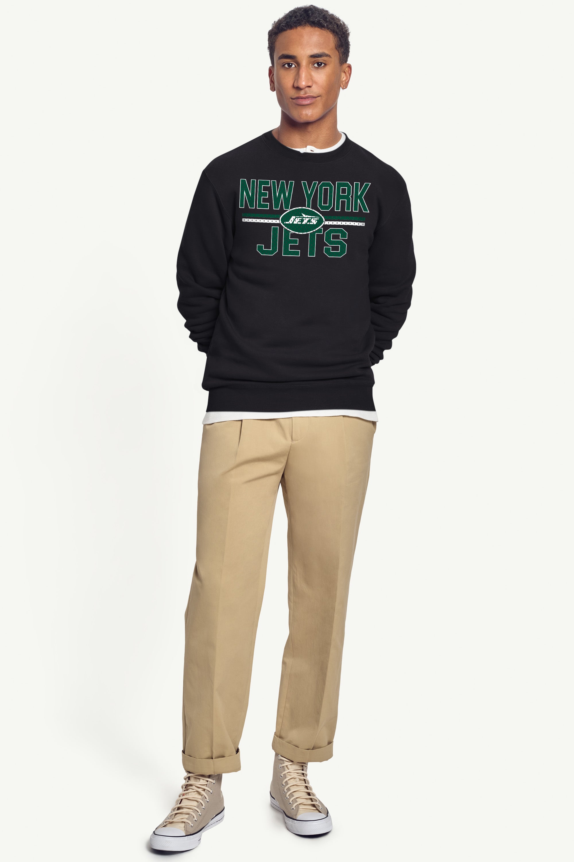 MENS NEW YORK JETS MESH LOOK SWEATSHIRT View 5 | NFL