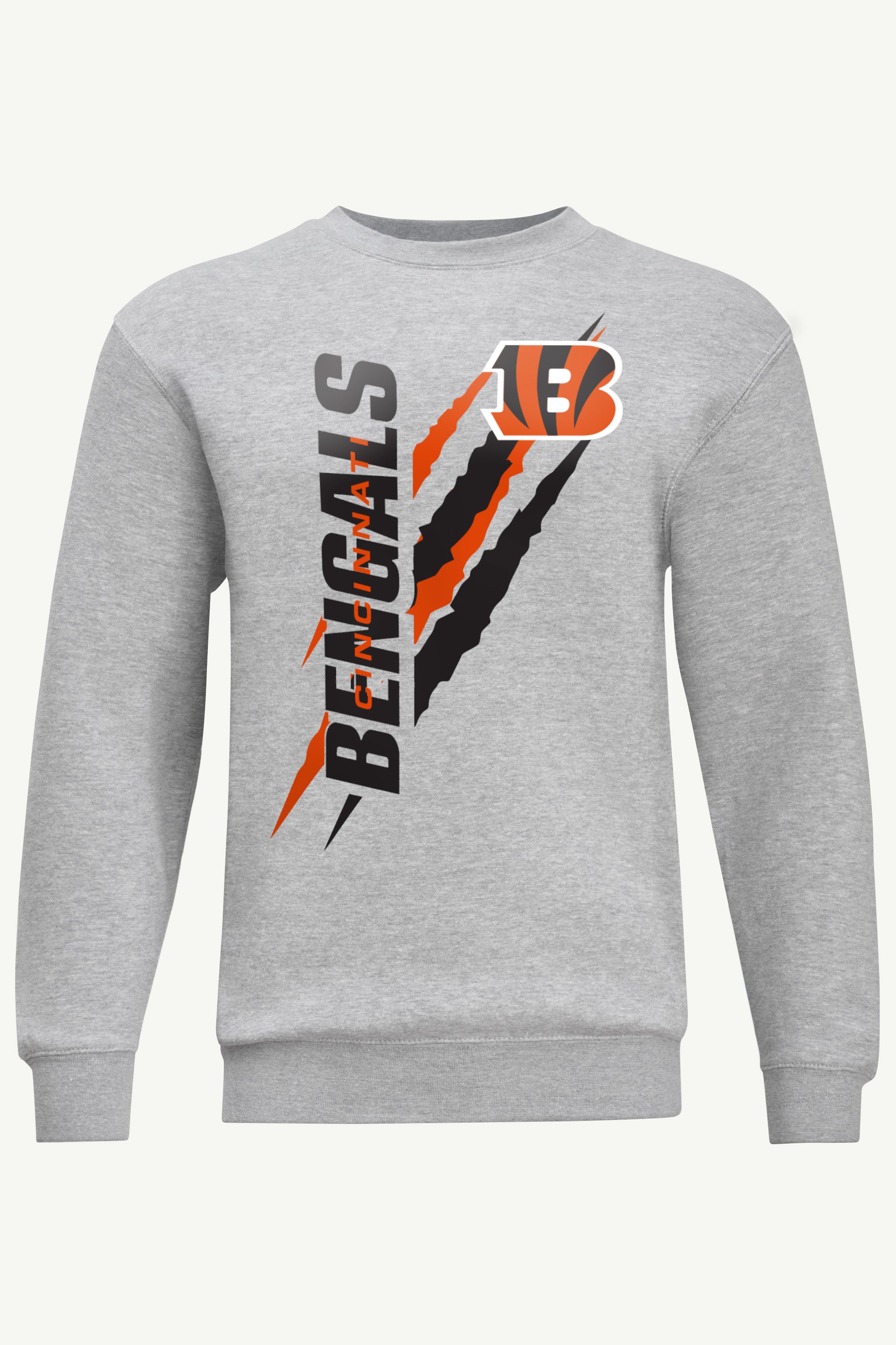 MENS CINCINNATI BENGALS COLOR SCRATCH SWEATSHIRT View 1 | Cincinnati Bengals