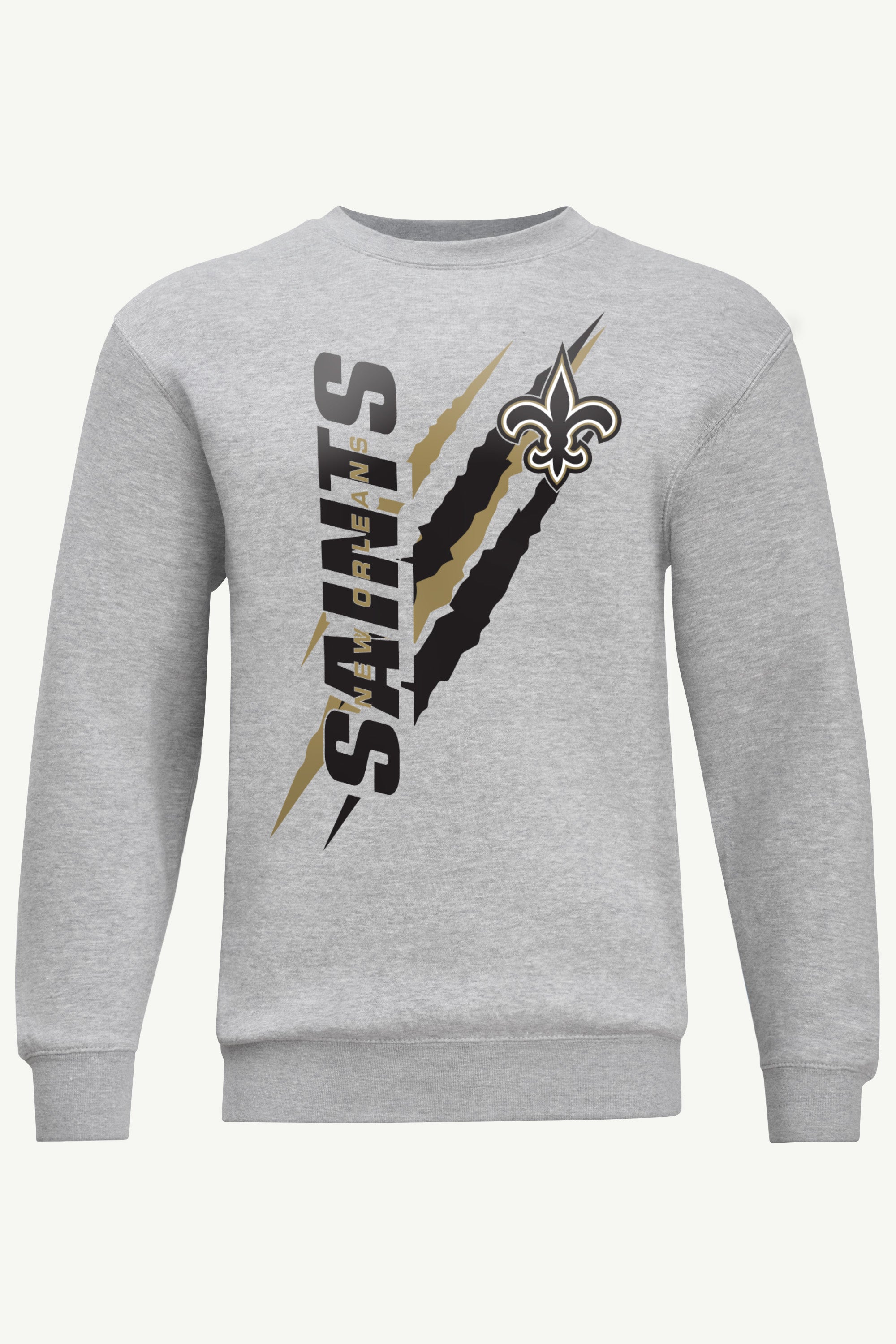 MENS NEW ORLEANS SAINTS COLOR SCRATCH SWEATSHIRT View 1 | NFL MENS NEW ORLEANS SAINTS COLOR SCRATCH SWEATSHIRT View 1 | NFL